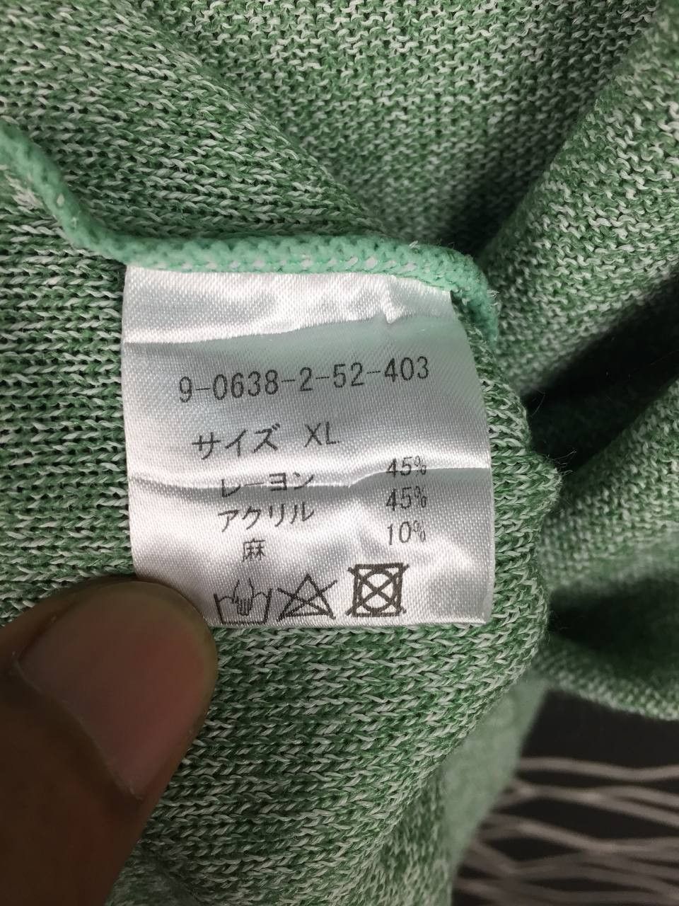 Japanese Brand Gloster Tokyo Made in Japan Casual V-Neck Knit Tee Size US L / EU 52-54 / 3 - 9 Thumbnail