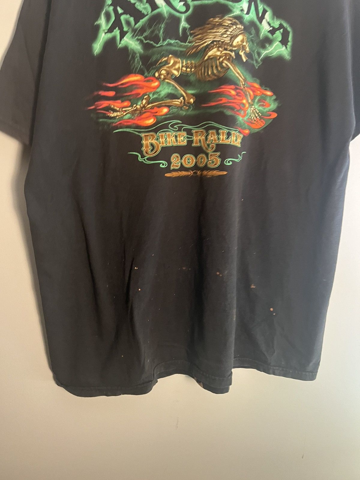Harley Davidson × Indian Motorcycle 2005 Arizona Bike rally promo Harley style tee Size US XL / EU 56 / 4 - 9 Thumbnail