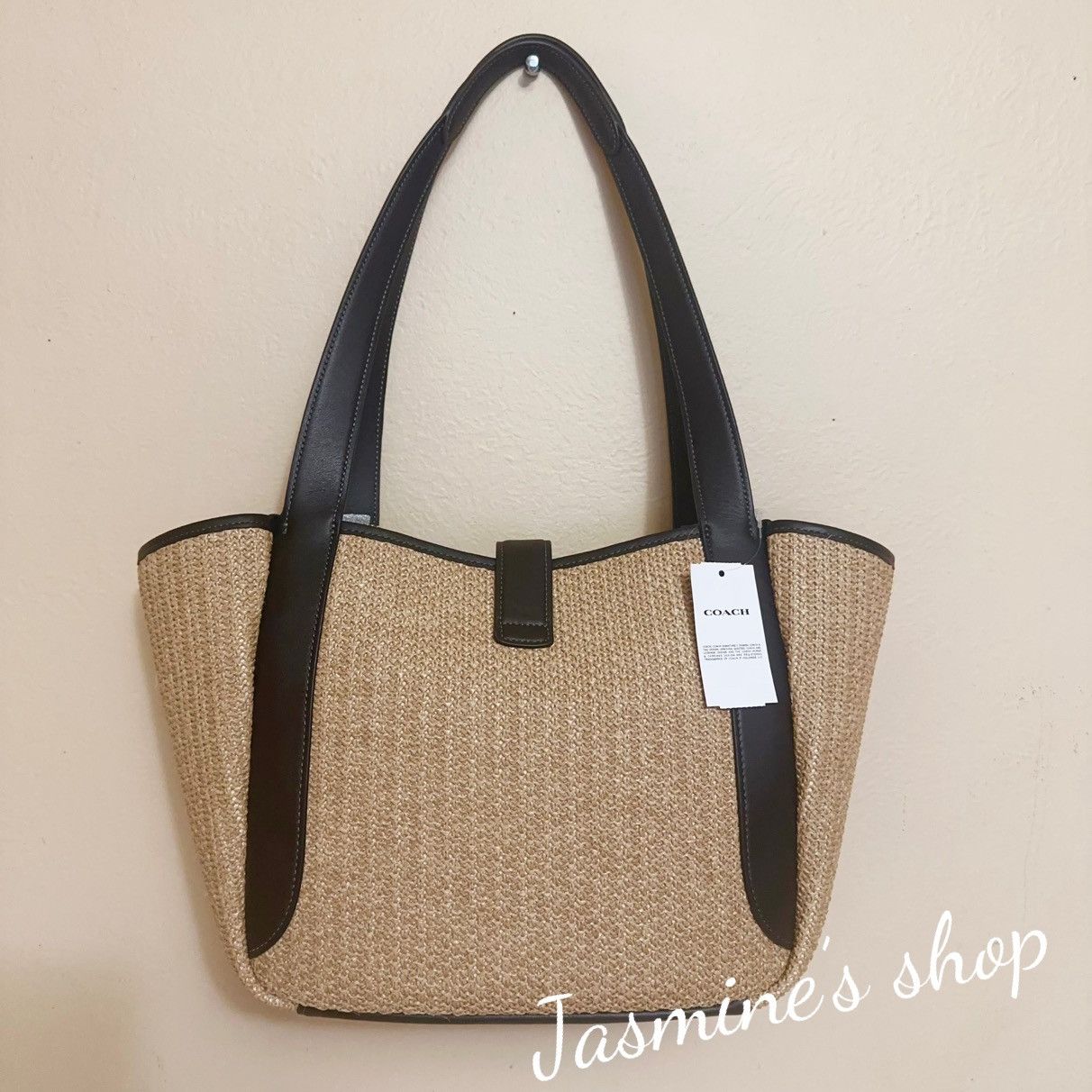 Coach NWT Coach Hadley Turnlock Tote Bag CAL87 Size ONE SIZE - 5 Thumbnail