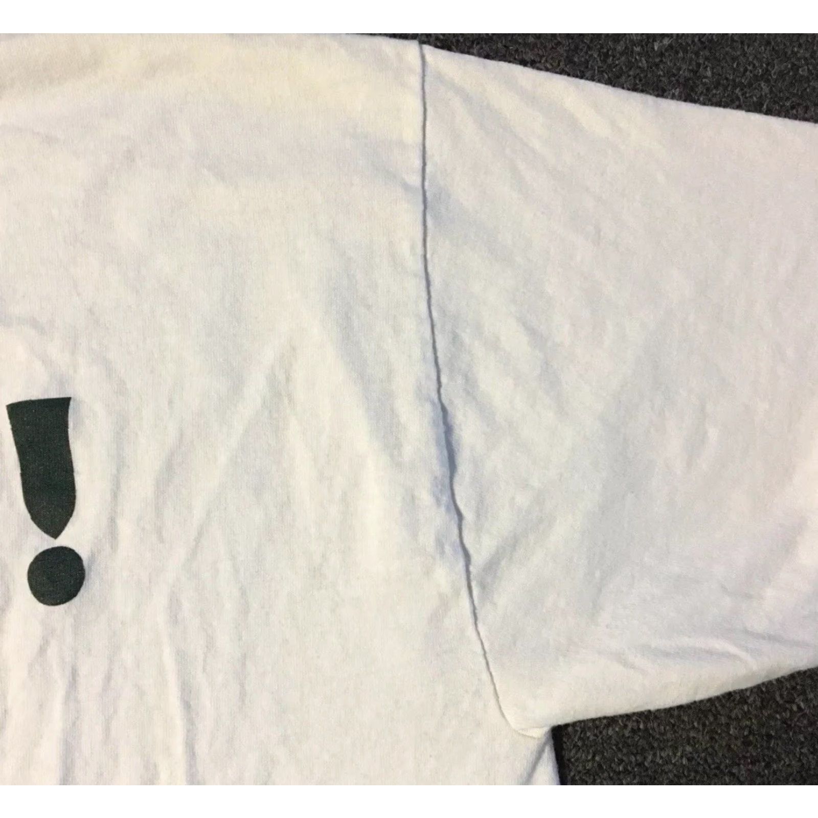 Vintage VINTAGE Funny Shirt M White Drink Grunge 90s Y2K Chill Fruit Simple Smoothie Faded Promo Shirt Mens Short Sleeve Sunglasses? Size US M / EU 48-50 / 2 - 6 Thumbnail