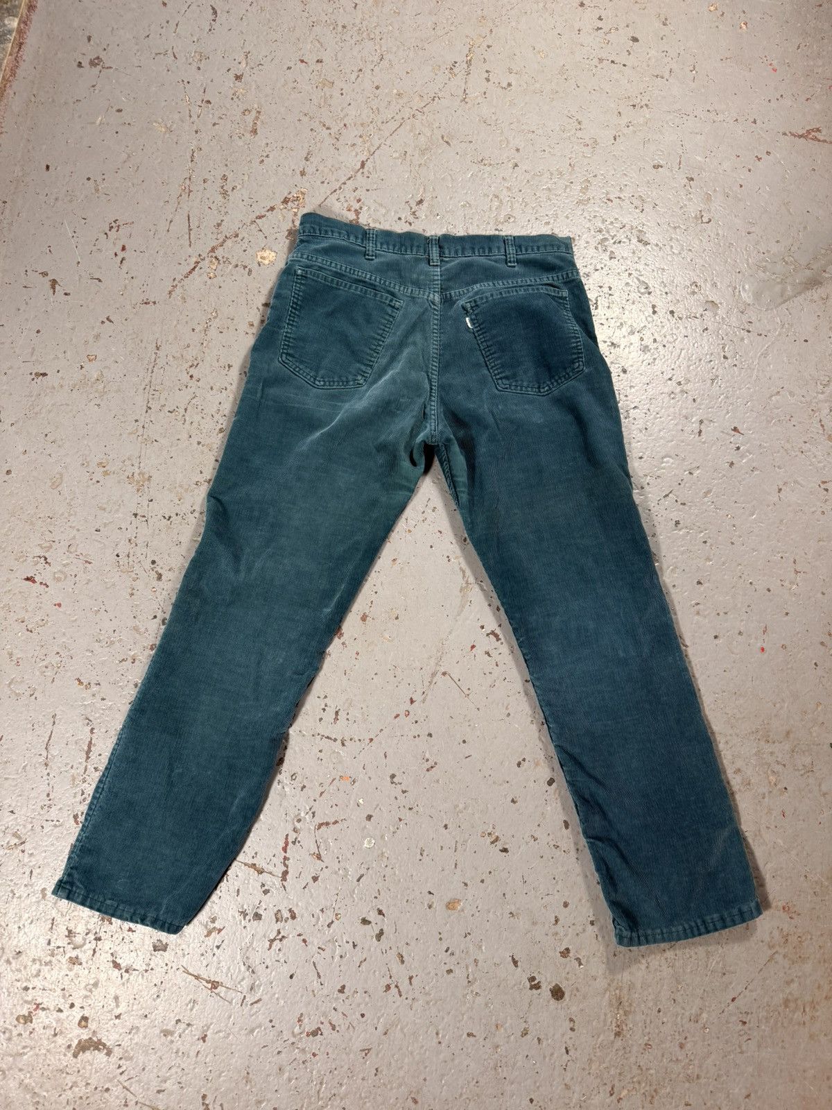Levi's Vintage Levis Sea Foam Corduroy Western Pants Size US 34 / EU 50 - 4 Thumbnail