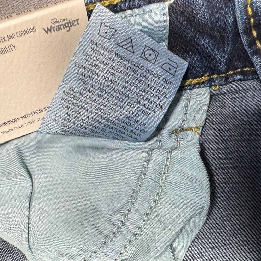 Wrangler NWT New Wrangler High Rise True Straight Crop Jeans Size 31 Size 31" - 9 Thumbnail