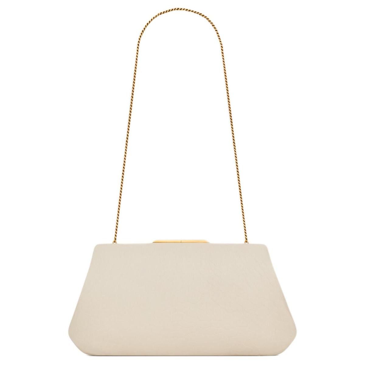 Saint Laurent Paris o1bcso1str1225 Size:OS/Clutch Small in White Size ONE SIZE - 1 Preview