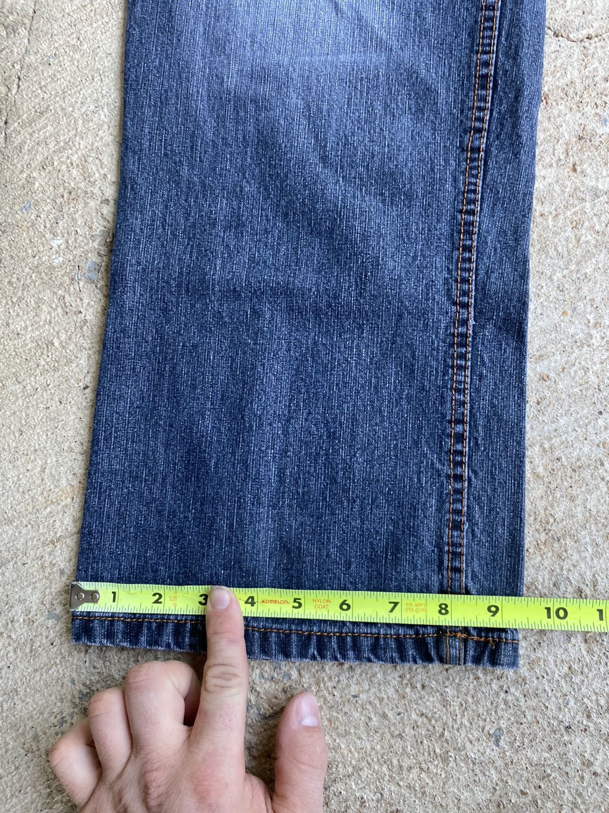 Affliction × Vintage Vintage Y2K Affliction Style Embroidered Pocket Jeans Size US 28 / EU 44 - 12 Thumbnail