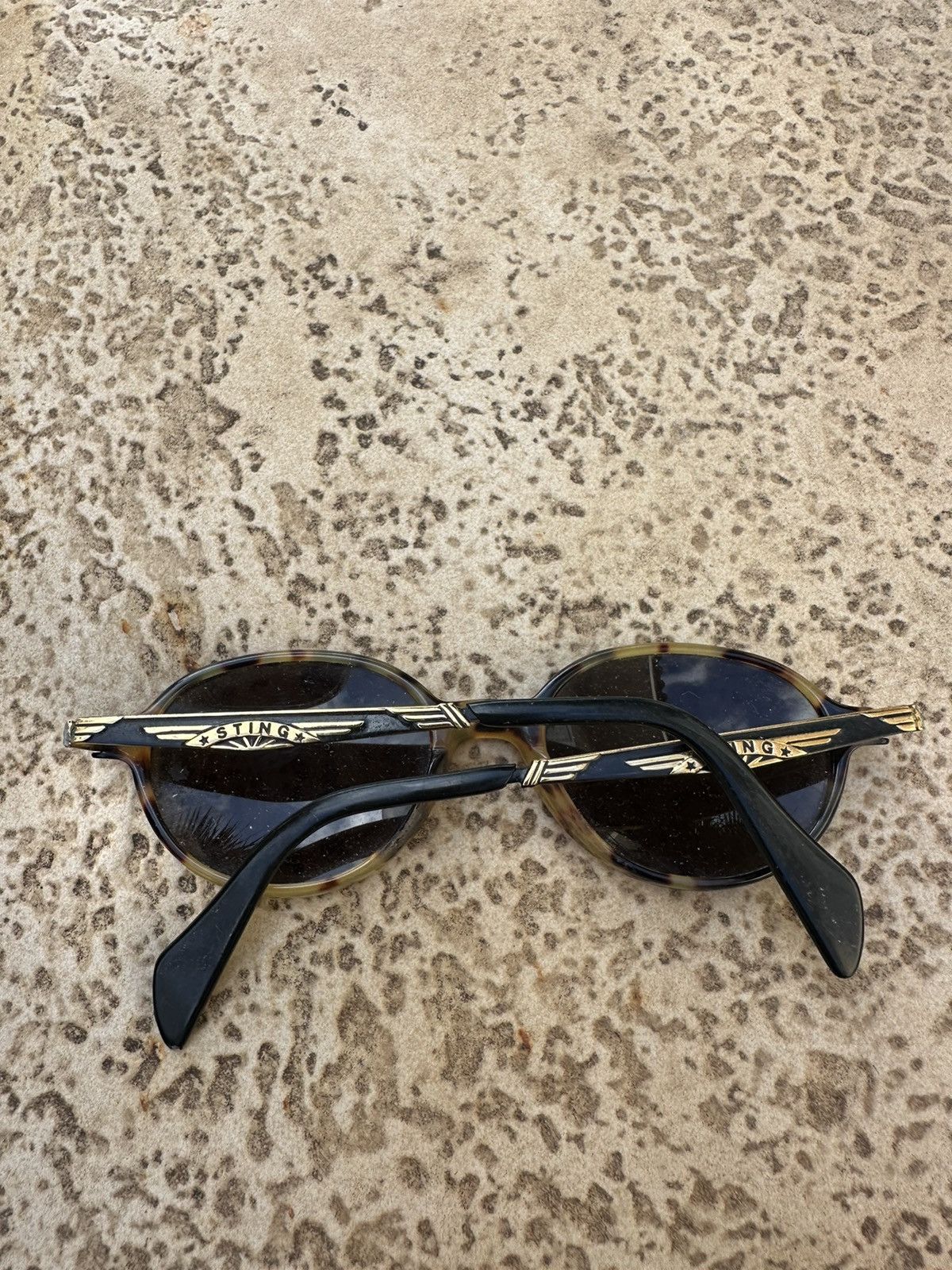 Sting × Vintage Sting Vintage Sunglasses 6033 Gold Size ONE SIZE - 6 Thumbnail