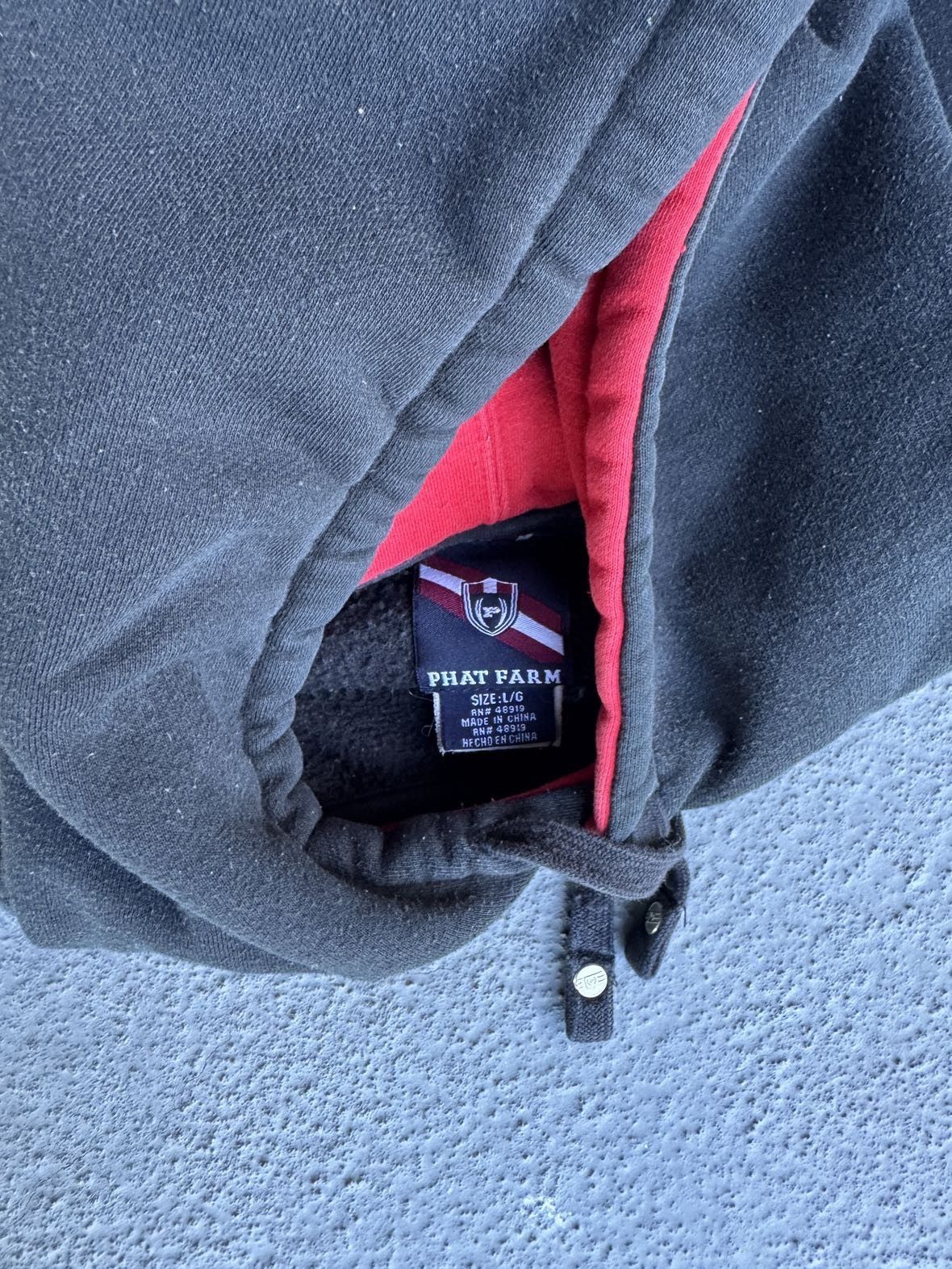 Phat Farm × Vintage Sick Y2K Vintage Streetwear Skater Phat Farm Hoodie Size US L / EU 52-54 / 3 - 5 Thumbnail