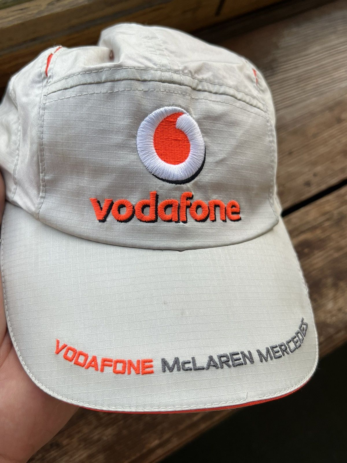 Vintage Vintage Vodafone McLaren Mercedes Racing Cap Hat Size ONE SIZE - 3 Thumbnail