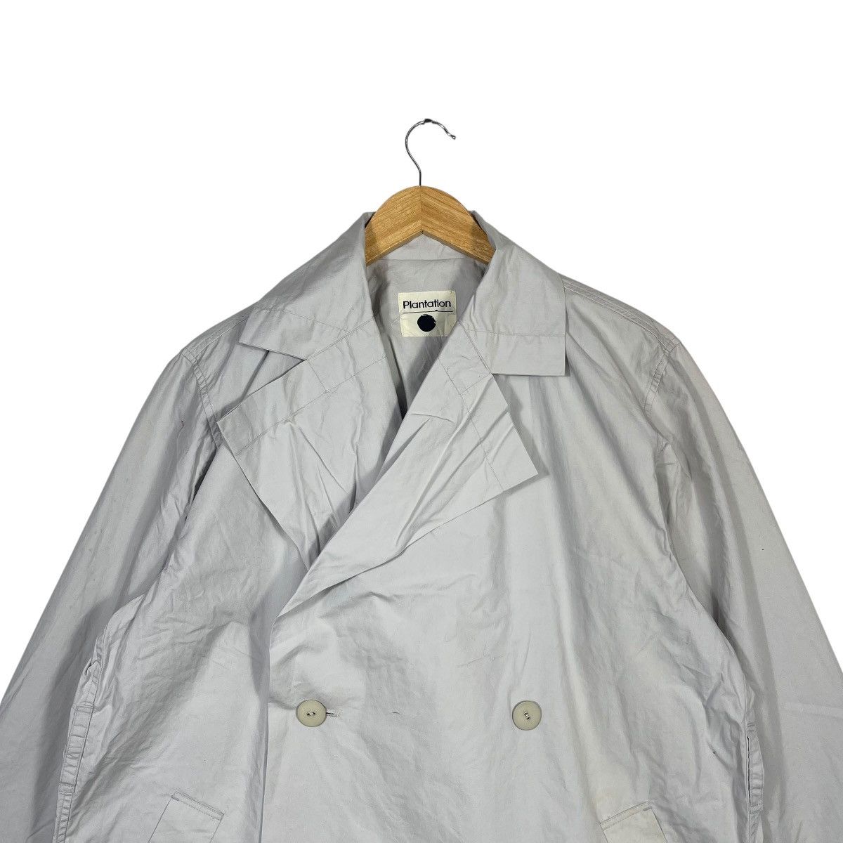 Issey Miyake Plantation Issey Miyake Double Breasted Oversized Jacket Size US M / EU 48-50 / 2 - 2 Thumbnail