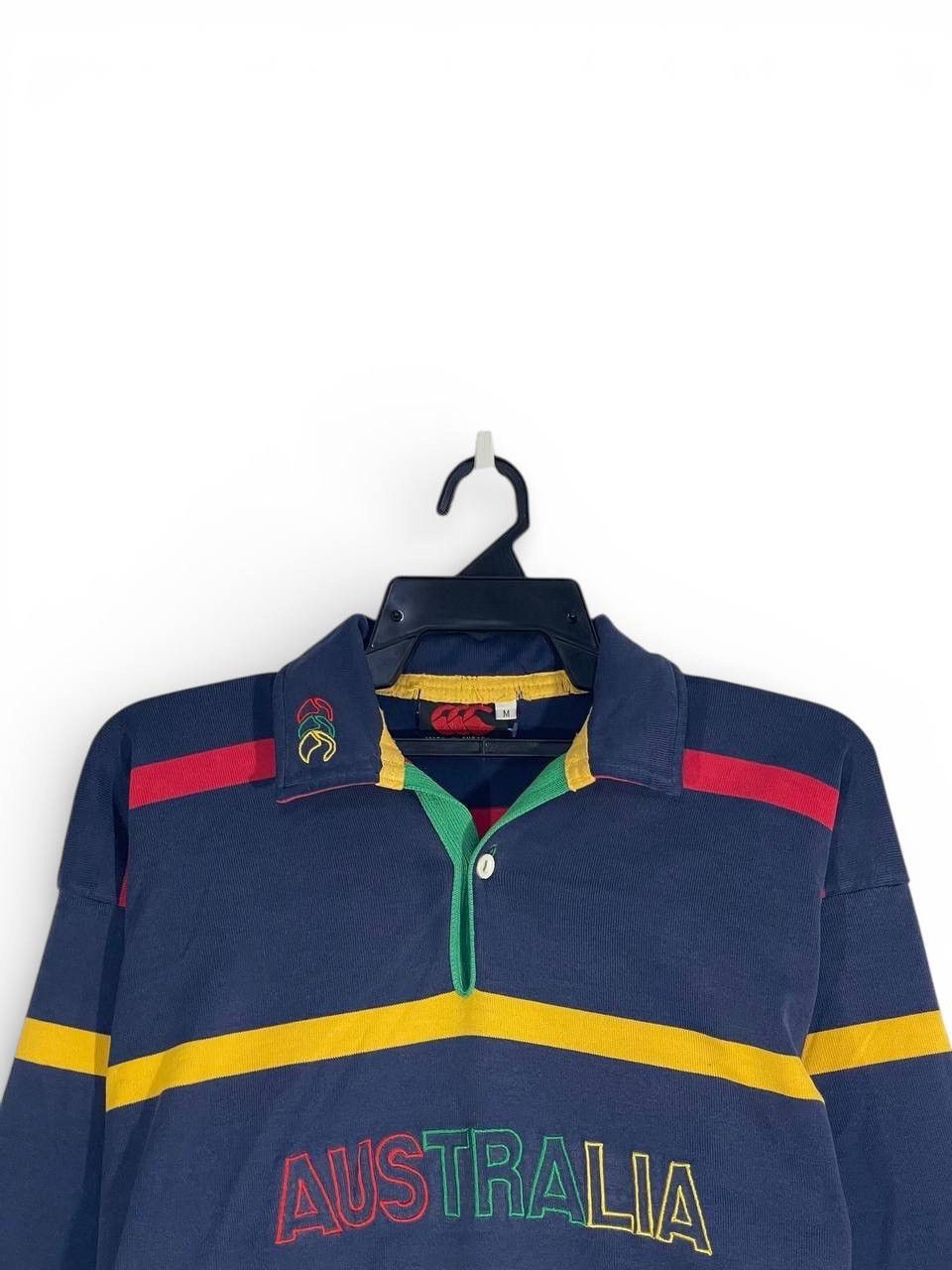 Canterbury of New Zealand Vintage 90s canterbury australia rugby team shirt size M Size US M / EU 48-50 / 2 - 2 Thumbnail