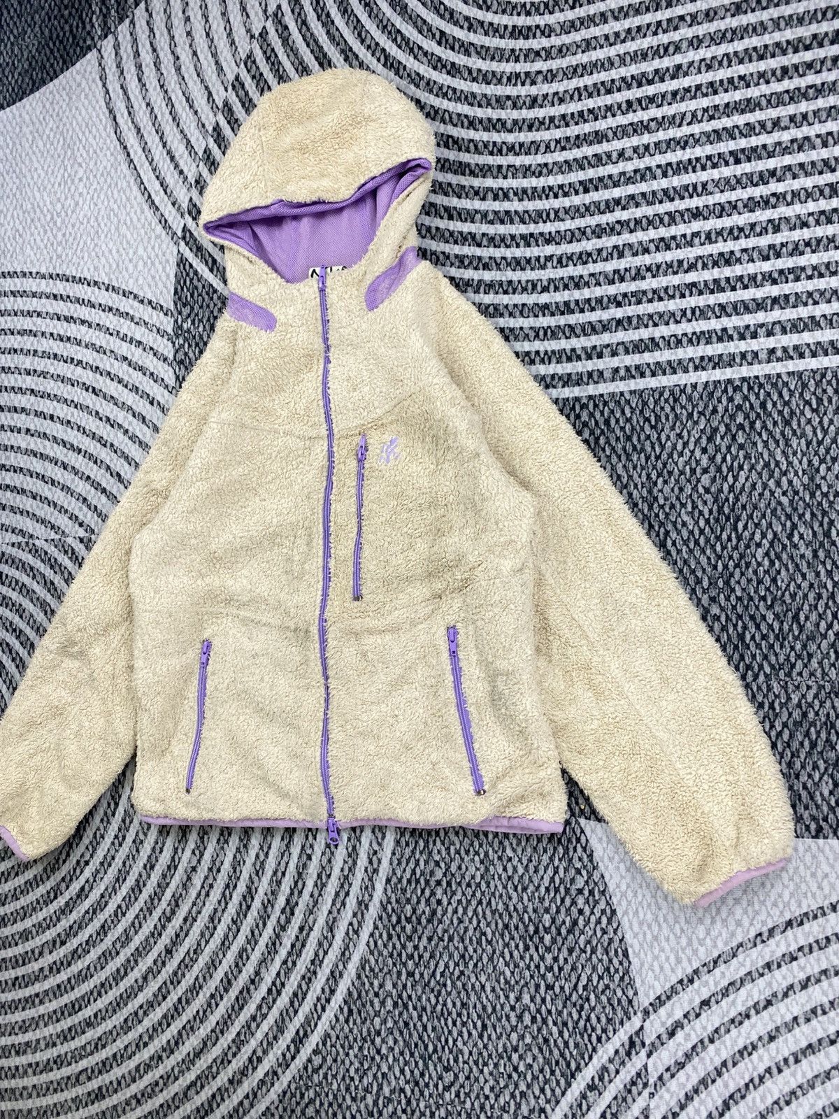 Gramicci Vintage Gramicci Embroidery Logo Sherpa Hoodie Zipper Jacket Size US M / EU 48-50 / 2 - 3 Thumbnail