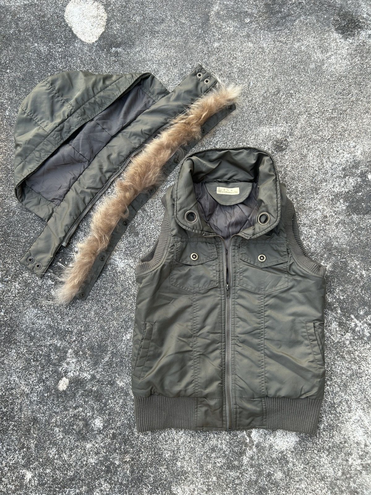 GOA 2000s G.O.A Japanese archive Fur Vest Jacket Size US M / EU 48-50 / 2 - 6 Thumbnail