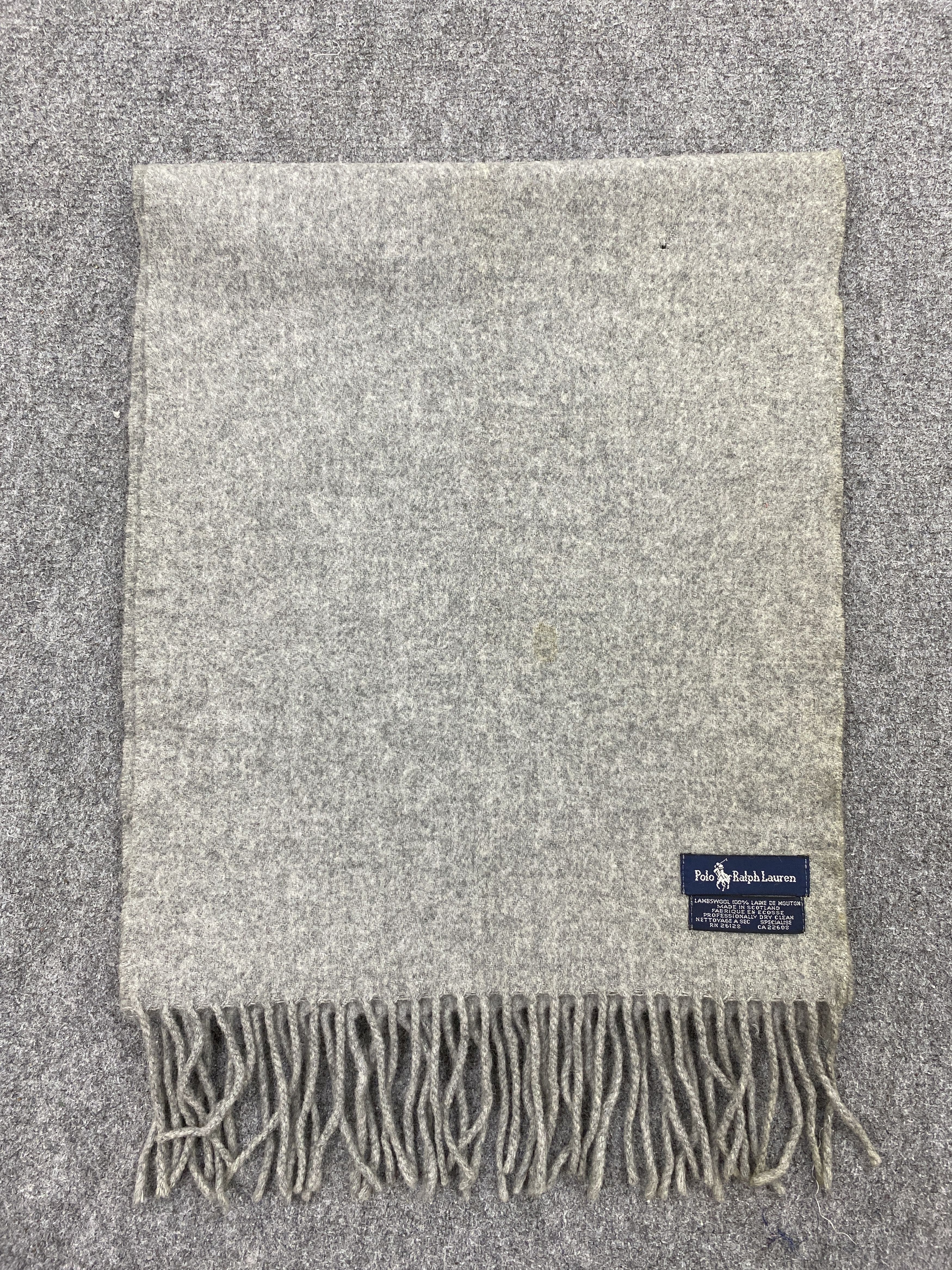 Polo Ralph Lauren Polo Ralph Lauren Scotland Muffler Scarf Pure Wool - SC0023 Size ONE SIZE - 2 Thumbnail