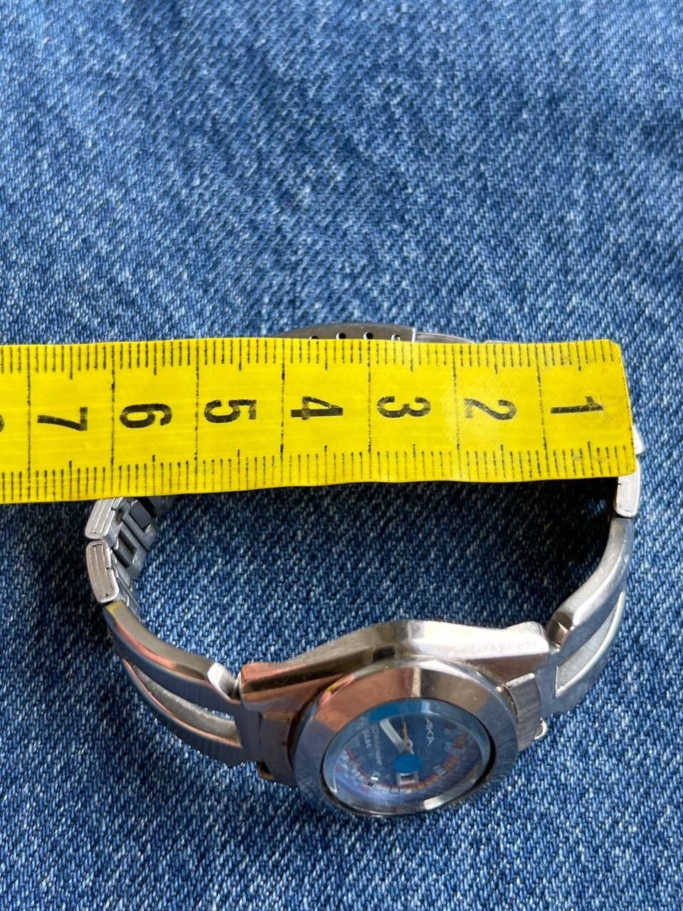 Seiko Rare Vintage AKA ALBA by Seiko Silver Chrome Steel Watch 90s Size ONE SIZE - 8 Thumbnail