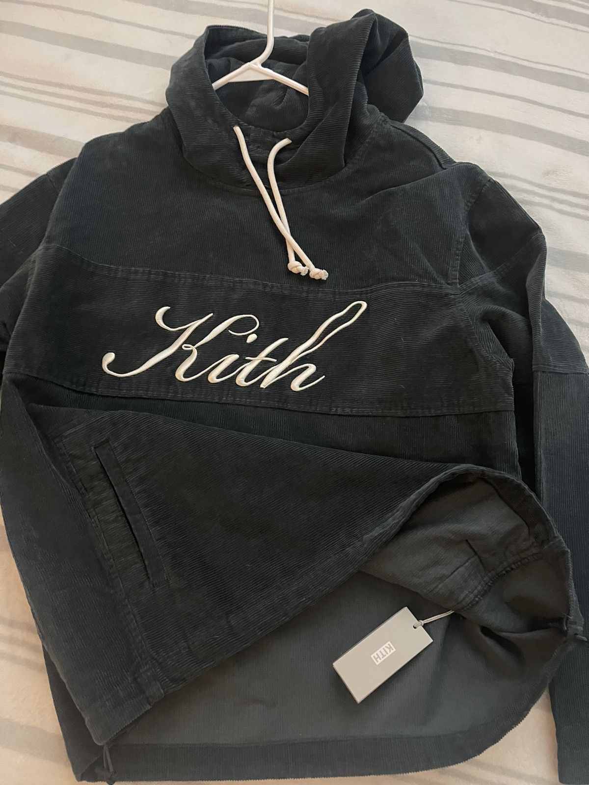 Kith corduroy hoodie deals