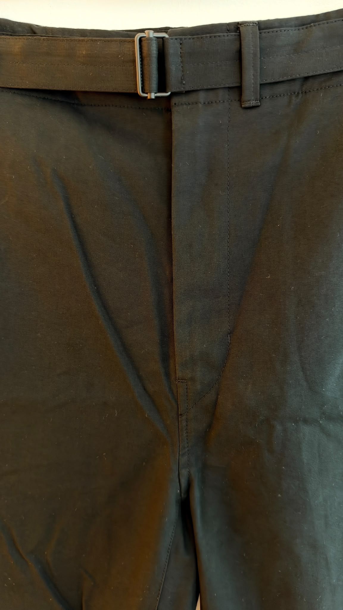 Lemaire Belted Cotton Carrot Pants Black Size 46 Size US 30 / EU 46 - 3 Thumbnail