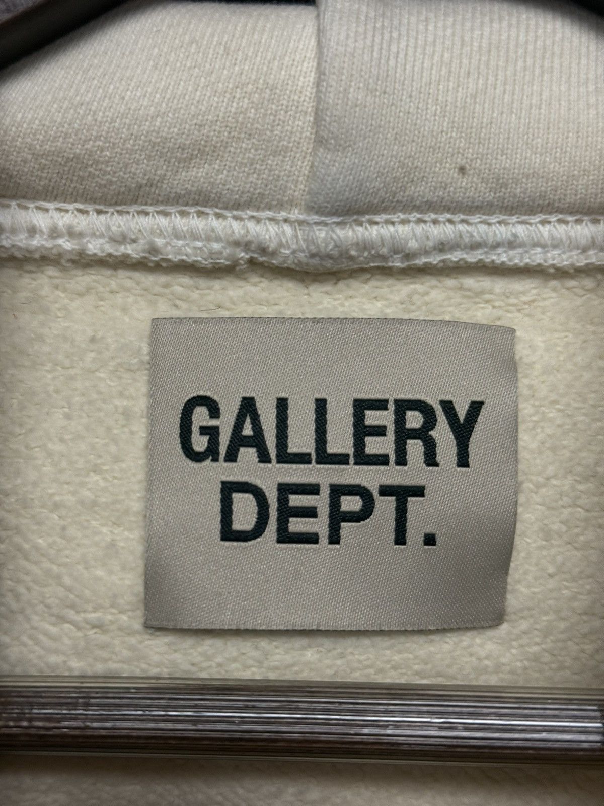 Gallery Dept. Gallery DEPT Cream Hoodie Size Small Few Marks Size US S / EU 44-46 / 1 - 14 Thumbnail