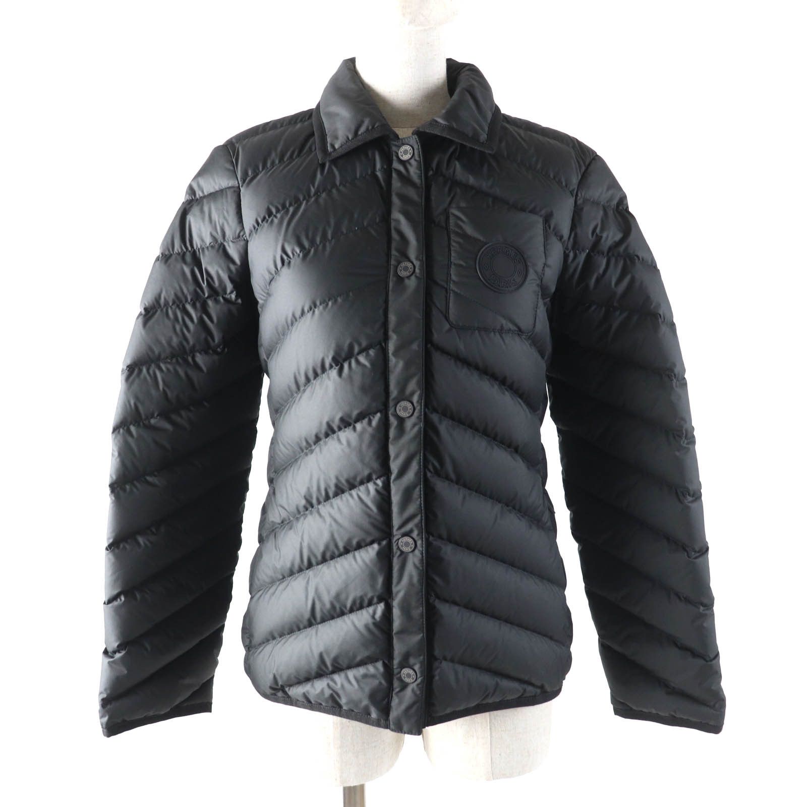 Hermes Hermes Quilted overshirt Polyester Cotton Jacket Cotton Outerwear