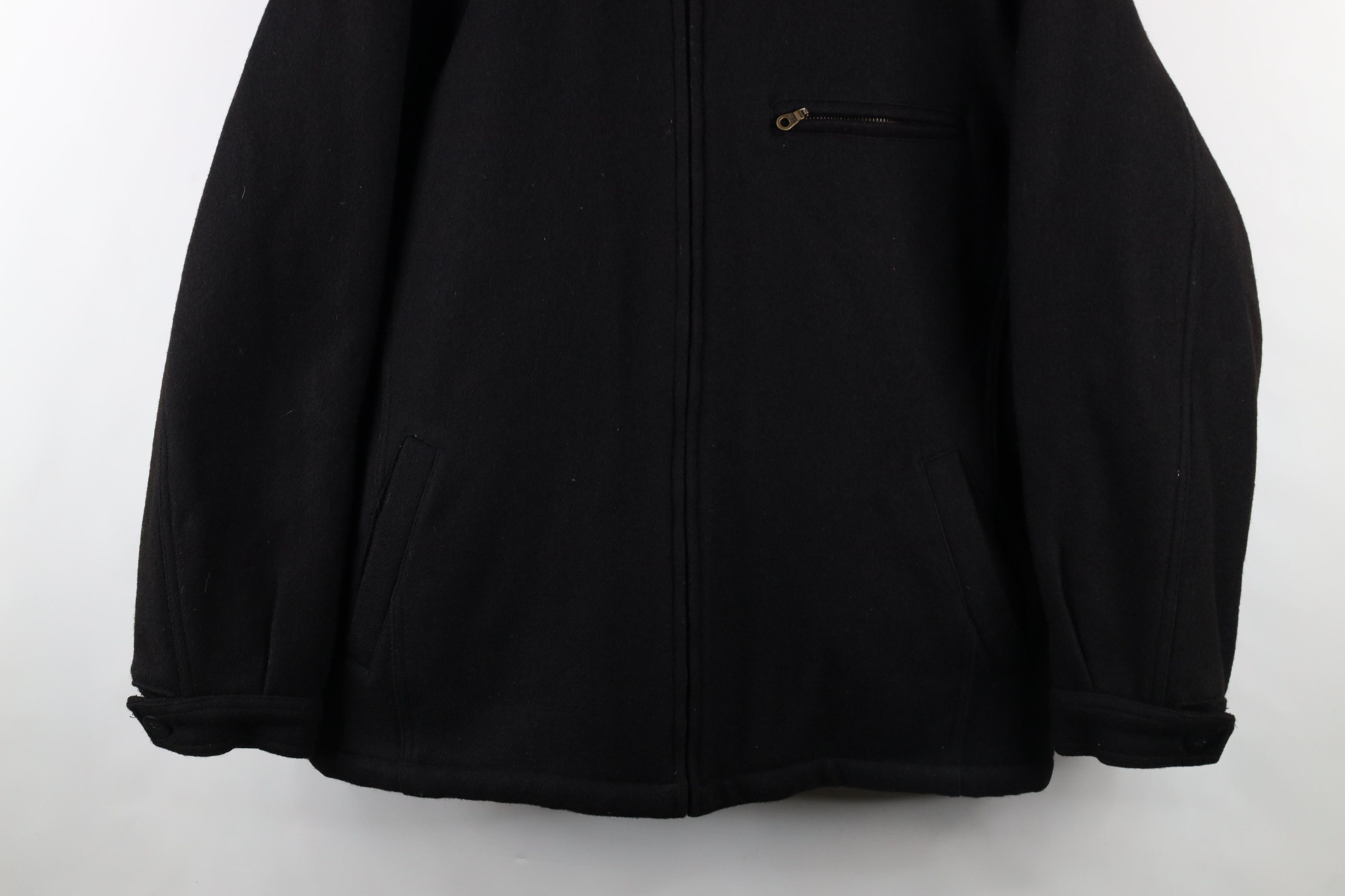 Vintage Vintage 90s Streetwear Blend Quilted Bomber Jacket Black Size US L / EU 52-54 / 3 - 3 Thumbnail