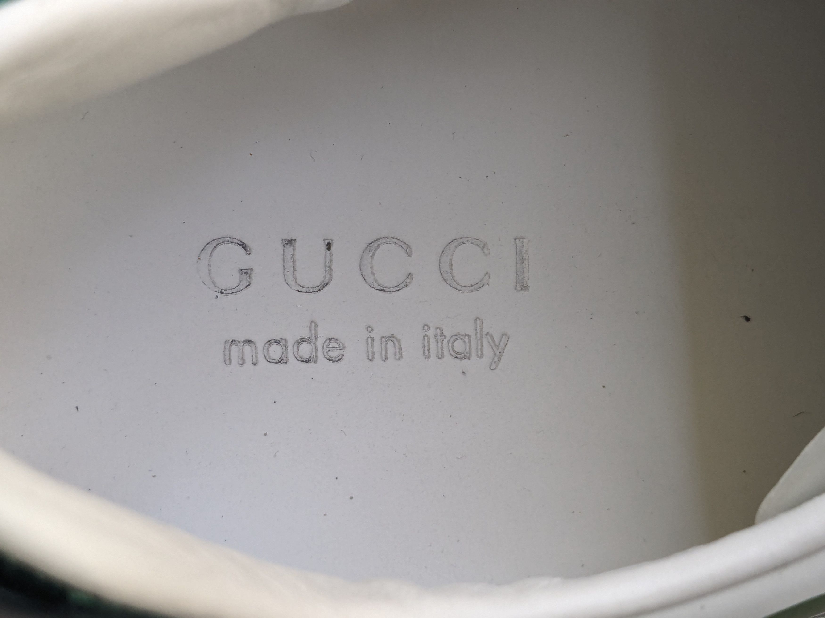 Gucci Gucci Ace Sneakers White Leather GG 7.5 Low Tops Size US 7.5 / EU 40-41 - 8 Thumbnail