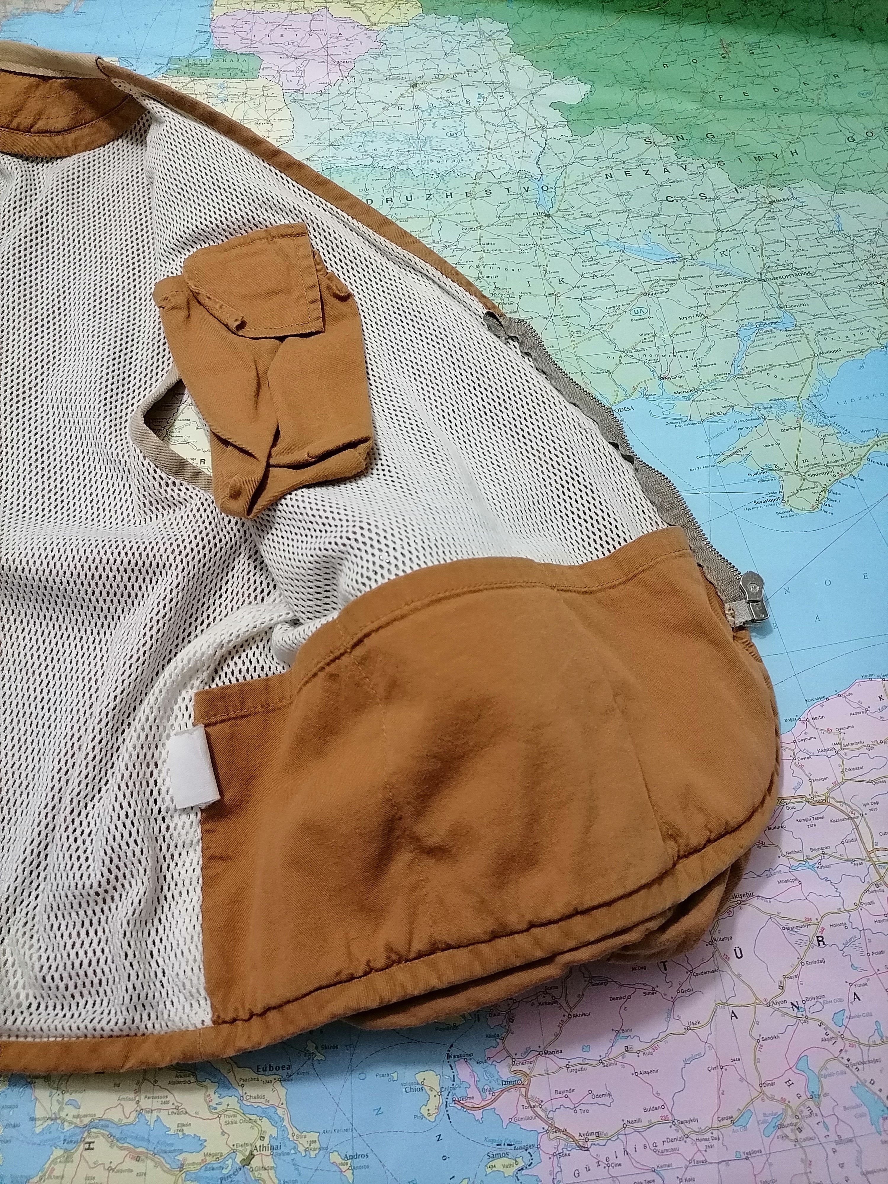 Vintage Vest J. Taverniti US Navy , XL Paris France Size US XL / EU 56 / 4 - 7 Thumbnail