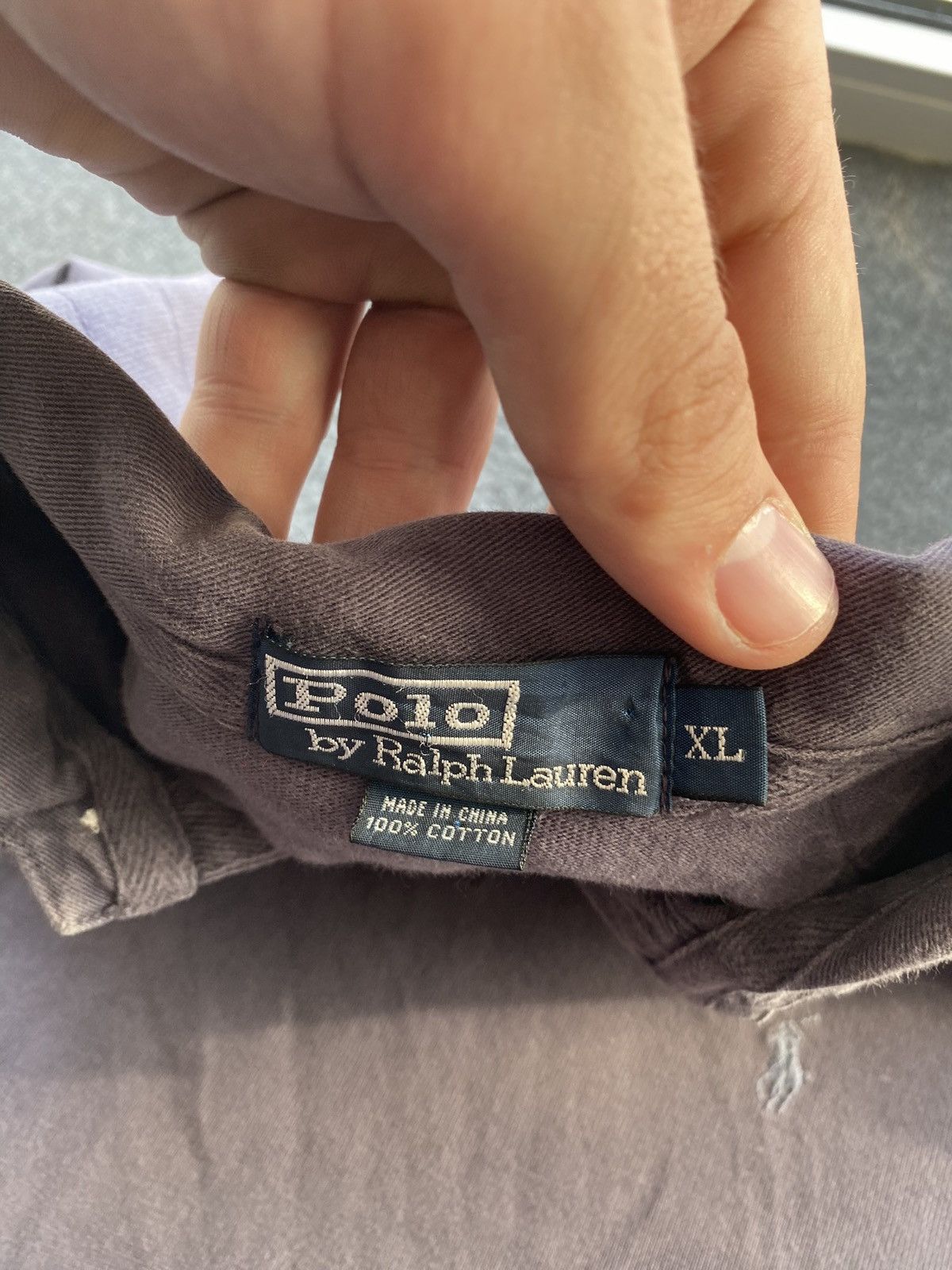 Polo Ralph Lauren 🔥Vntg Ralph Lauren Polo rugby sun faded long sleeve Size US XL / EU 56 / 4 - 2 Thumbnail
