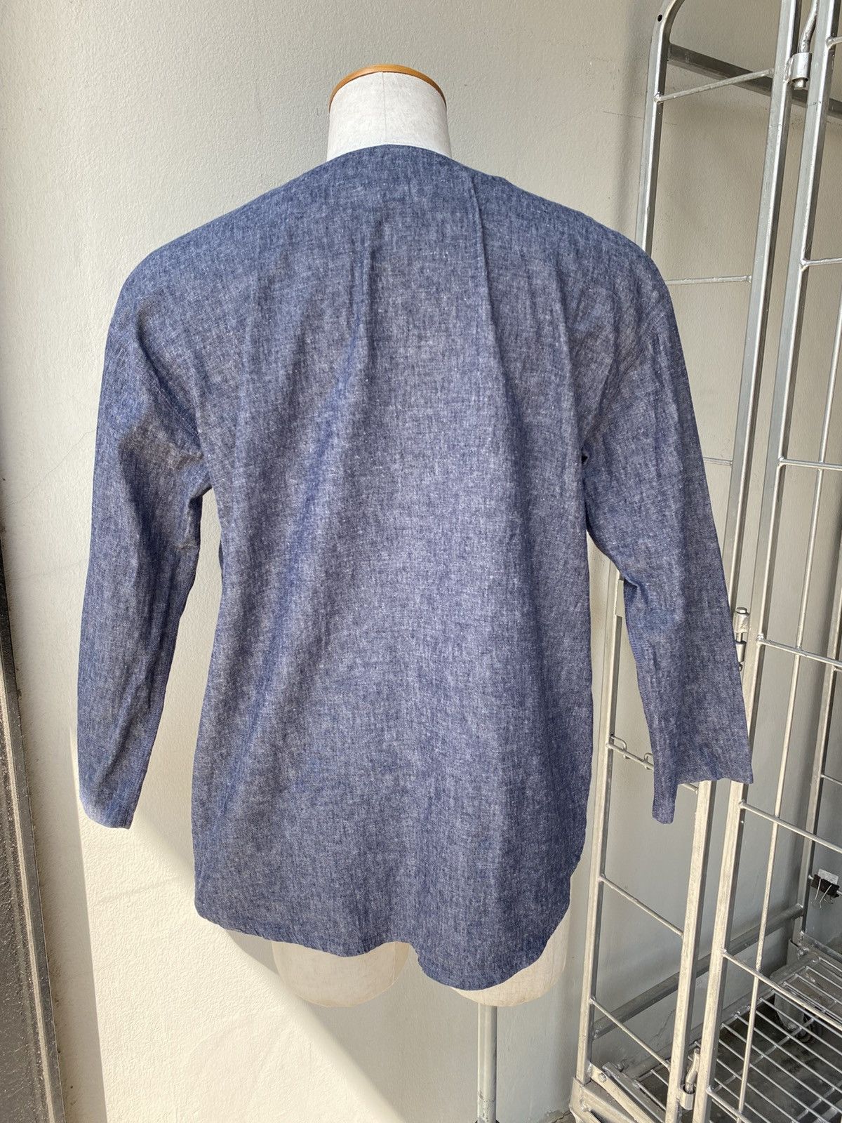 Easy Earl Life EEL Easy Earl Life Blue V-Neck Long Sleeve Shirt Size US S / EU 44-46 / 1 - 2 Thumbnail