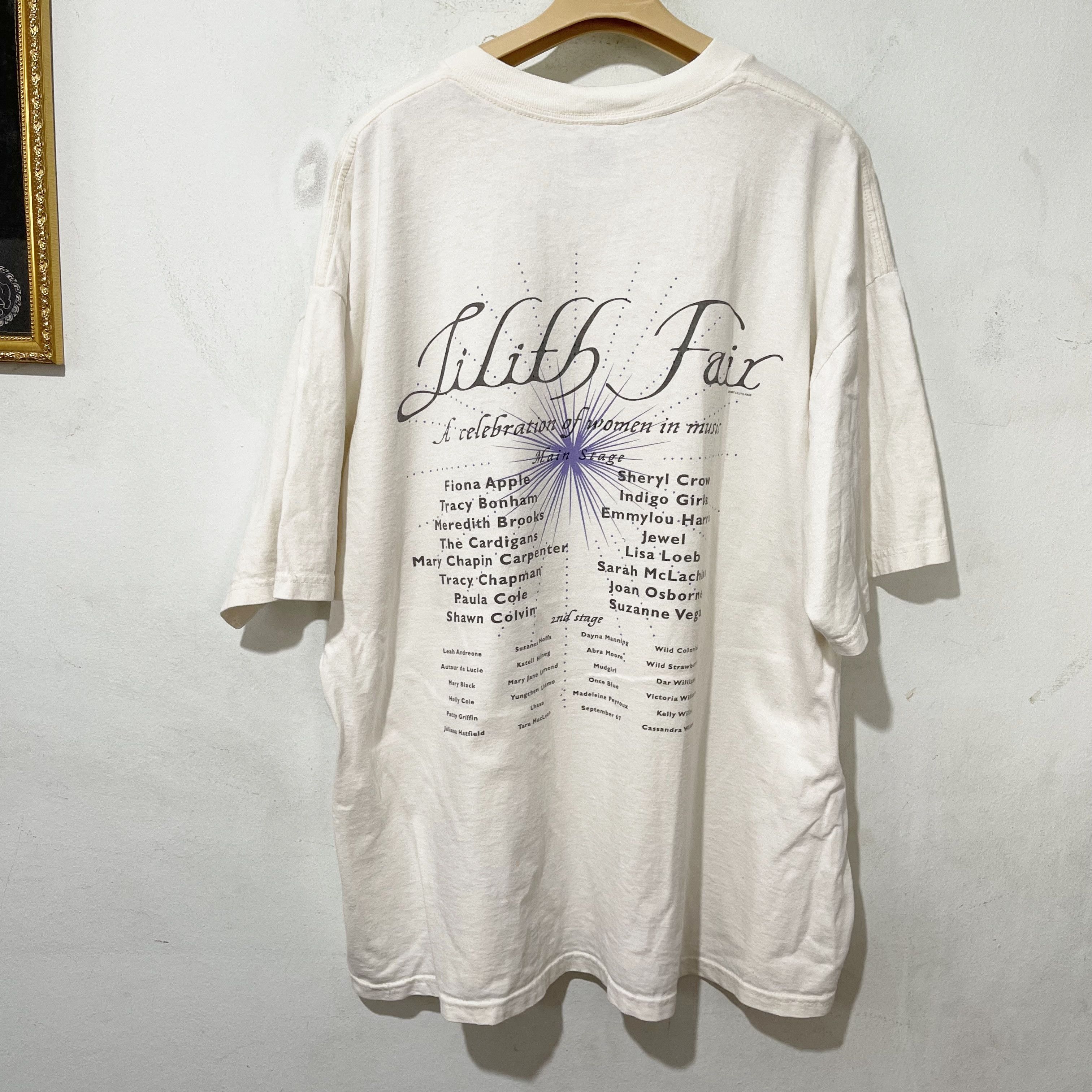Band Tees Vintage 1997 Lilith Fair T-Shirt Size US XL / EU 56 / 4 - 4 Thumbnail