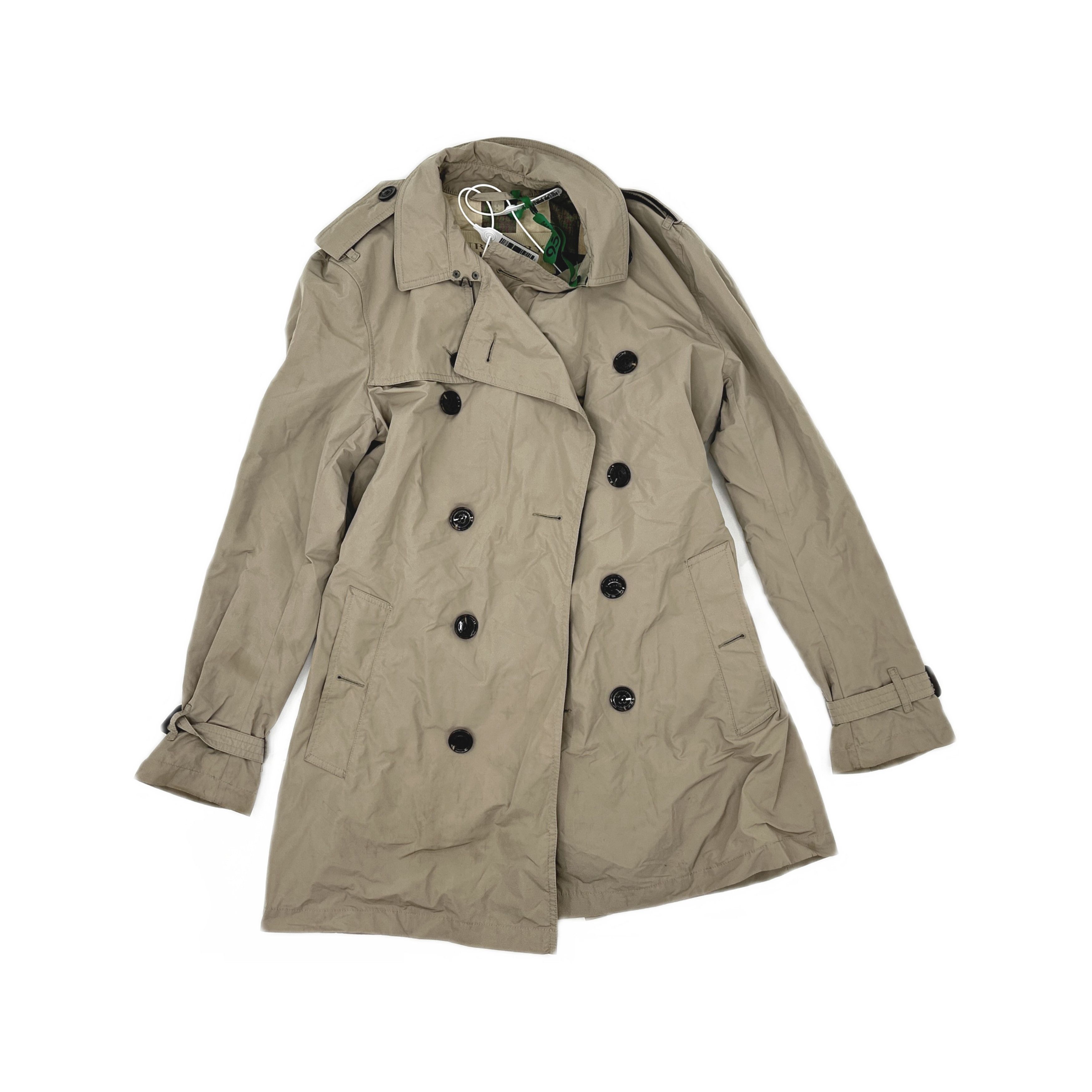 Burberry Burberry Brit Khaki Trench Coat Size S Size US S / EU 44-46 / 1 - 1 Thumbnail