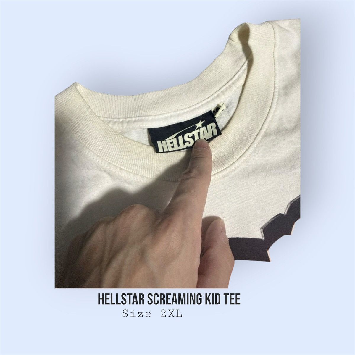 HELLSTAR Hellstar Screaming Kid Tee Size US XXL / EU 58 / 5 - 3 Thumbnail
