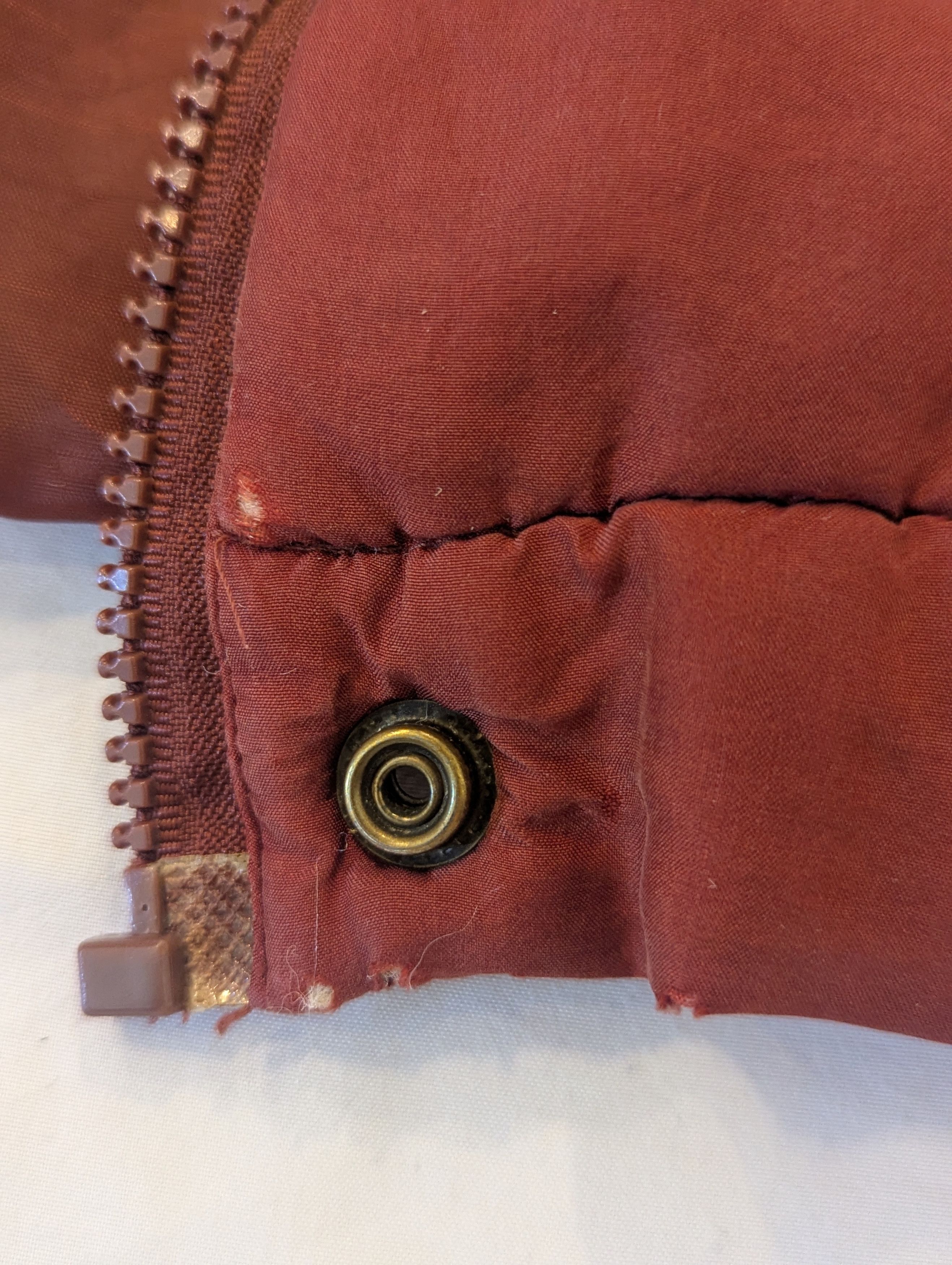 Other Vintage Bogari Studio Quilted Silk Jacket XL Maroon/Peach Size XL / US 12-14 / IT 48-50 - 5 Thumbnail