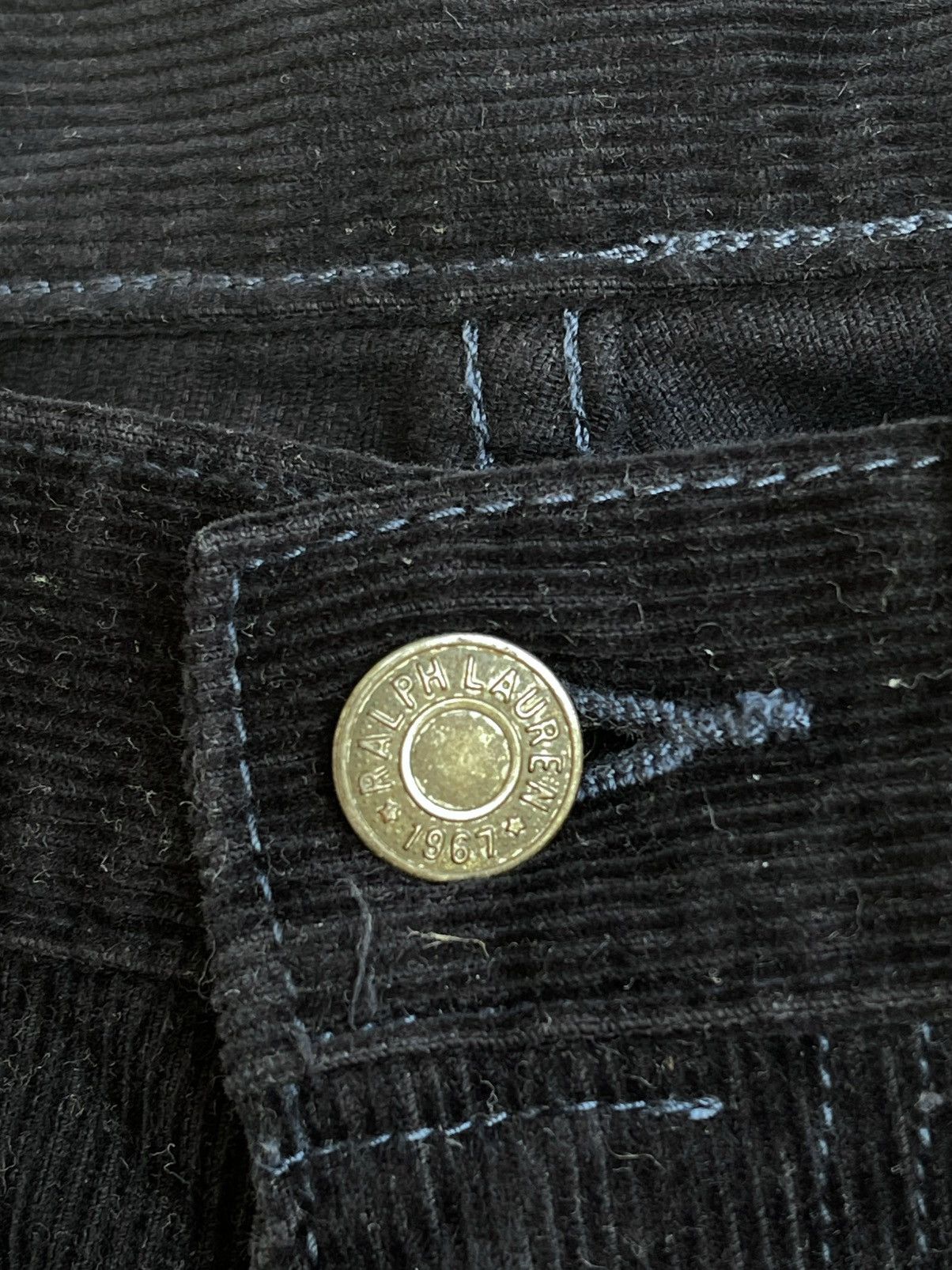 Polo Ralph Lauren PRL 381 Slim Straight Fit Corduroy 5 Pocket Jeans Pants Size US 30 / EU 46 - 4 Thumbnail