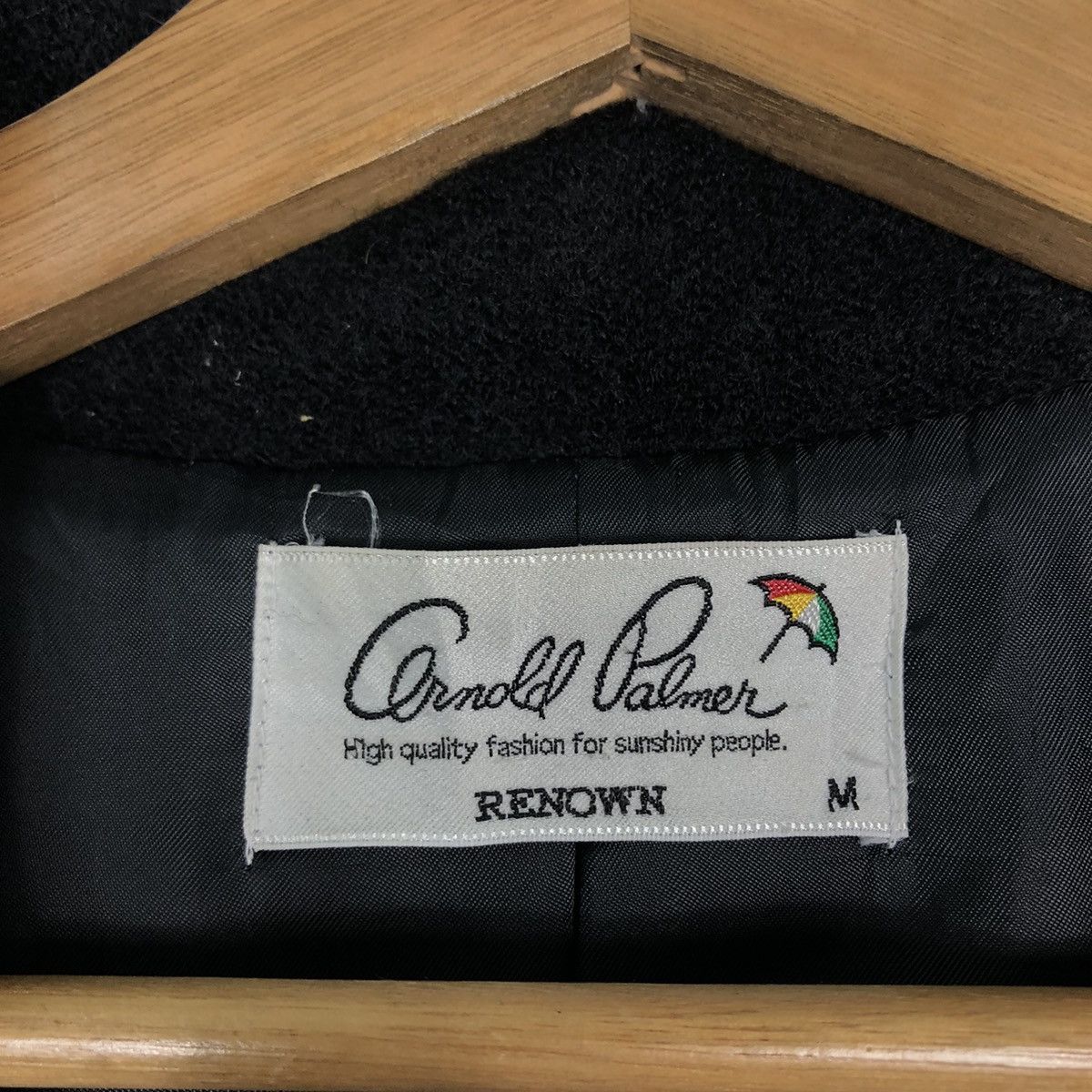 Japanese Brand 🔥90’s Vintage Wool Herringbone Bomber Jacket Arnold Palmer Size US M / EU 48-50 / 2 - 17 Thumbnail