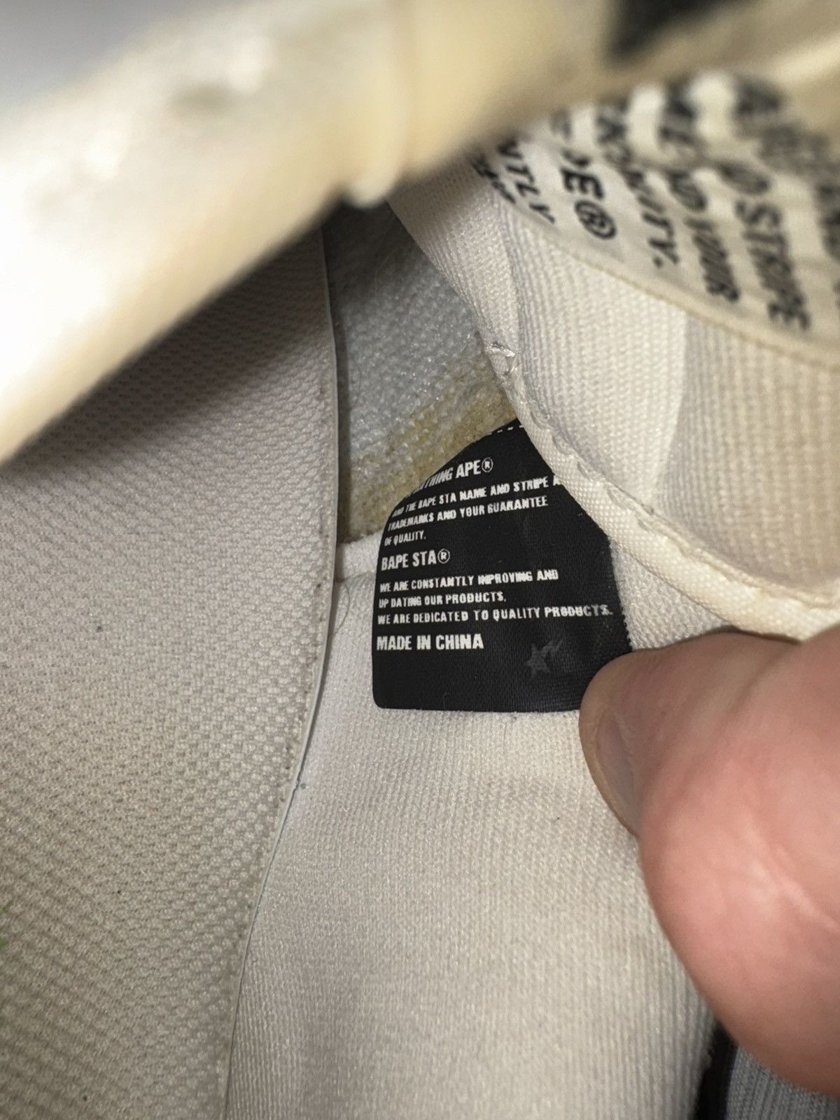 Bape Bapesta FS-001 Low ‘Grey Lime Green’ 2005 Size US 11 / EU 44 - 10 Thumbnail