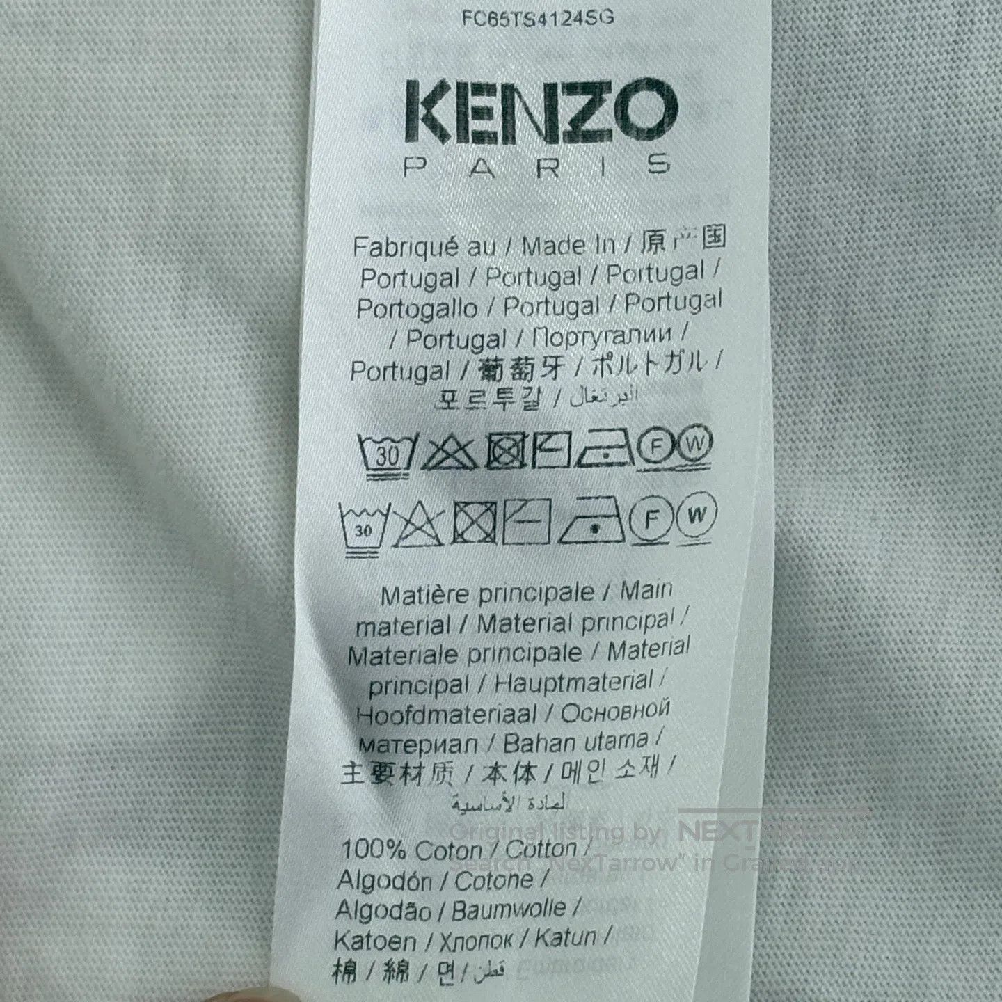 Kenzo KENZO Hibiscus flower embroidery, short sleeves Size S / US 4 / IT 40 - 3 Thumbnail