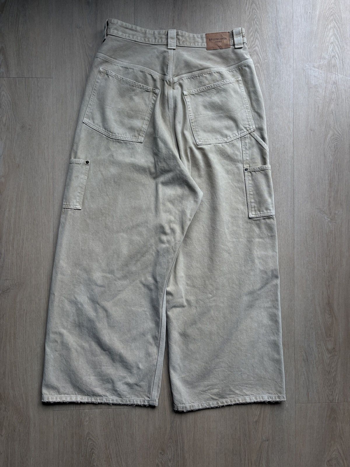 Balenciaga Balenciaga 25FW Destressed Double Knee Carpenter Pants Size US 32 / EU 48 - 7 Thumbnail