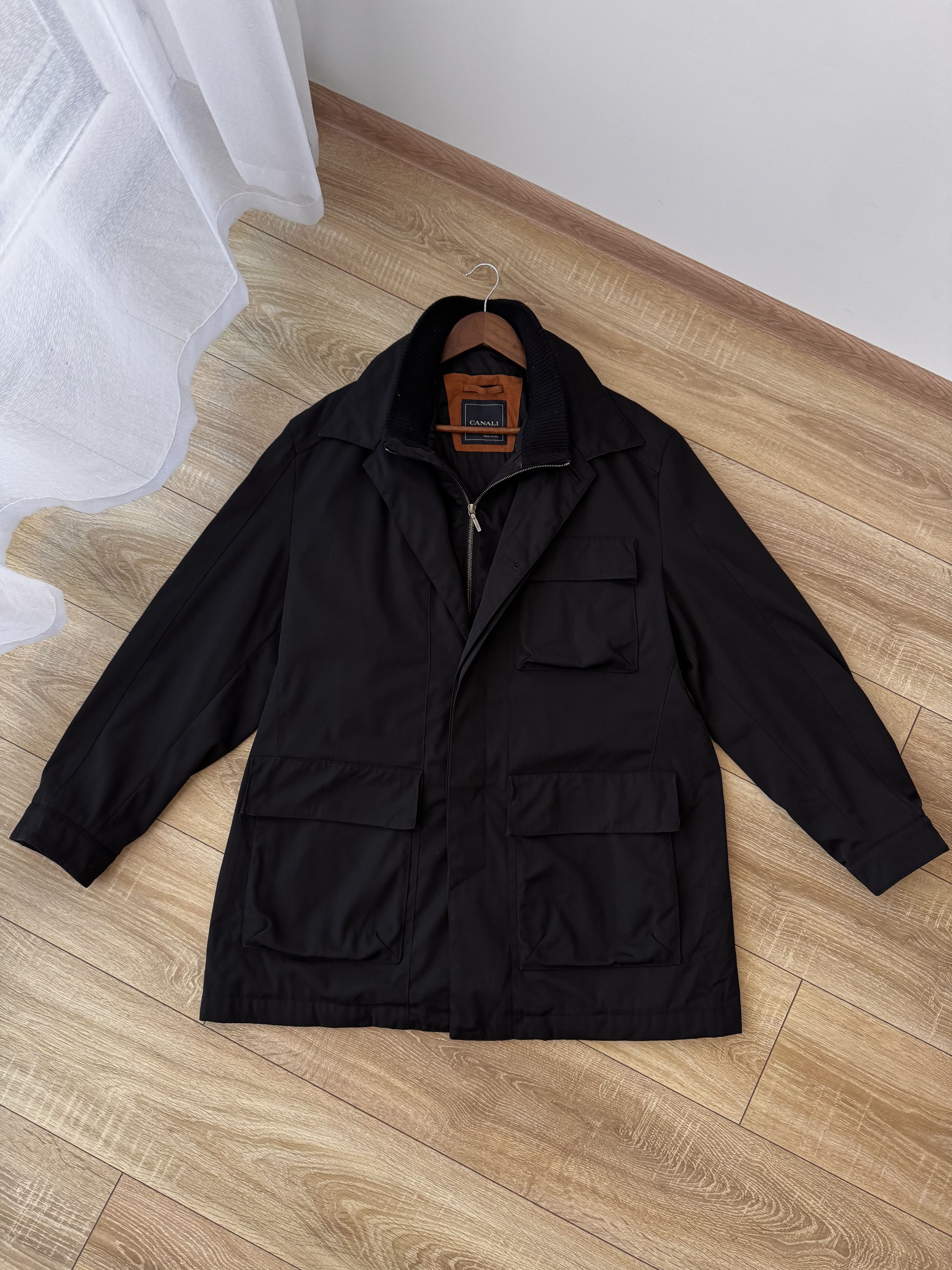 Canali Vintage Canali Rain System Sport Fabric Luxury Jacket Size US L / EU 52-54 / 3 - 1 Thumbnail
