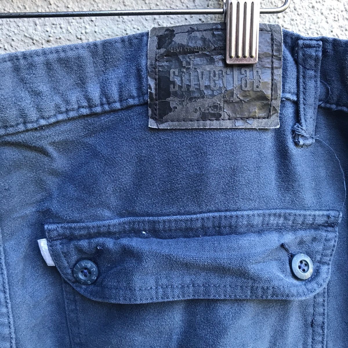 Levi's Vintage LEVIS Silvertab cargo pants loose baggy Size US 35 - 3 Thumbnail