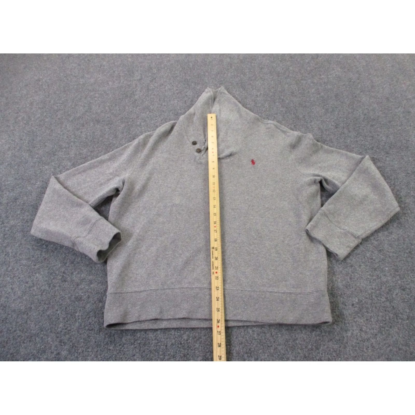 Polo Ralph Lauren Polo Ralph Lauren Sweater Men L Pullover Golf Cowl Shawl Neck Pony Preppy Shirt Size US L / EU 52-54 / 3 - 3 Thumbnail