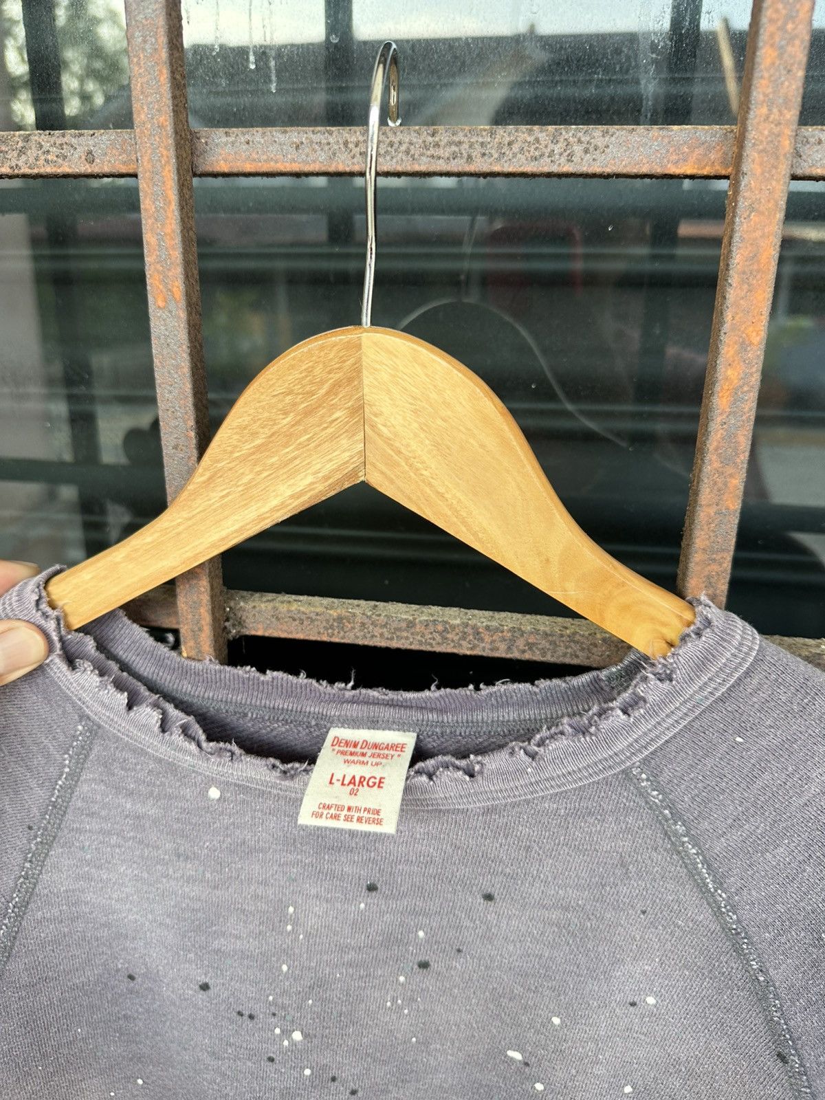 Vintage Thrashed Sun Faded Distressed Erd Grunge Crewneck Size US S / EU 44-46 / 1 - 9 Thumbnail