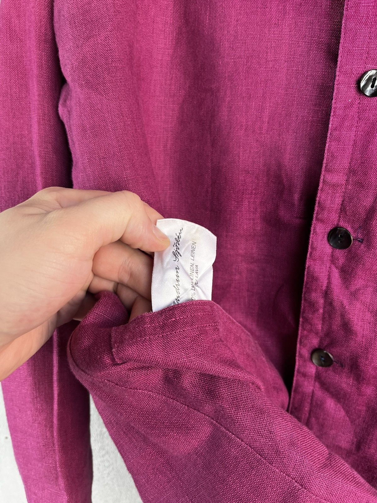 Gudrun Sjoden gudrun sjödén linen jacket 2/1 size s Size S / US 4 / IT 40 - 4 Thumbnail