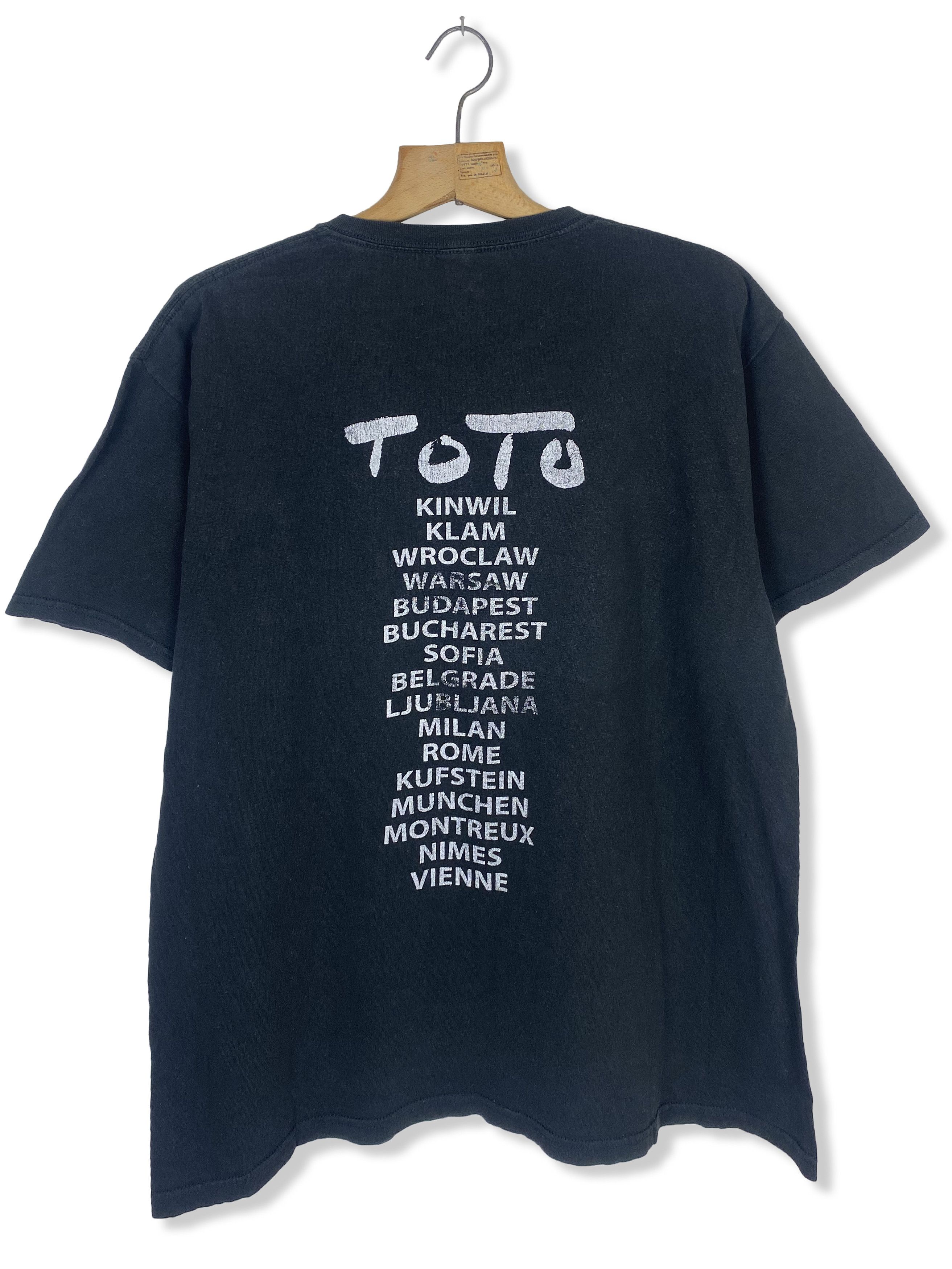 Band Tees 00s Vintage TOTO Band Rock T-Shirt Anvil Tag M Size US XL / EU 56 / 4 - 8 Thumbnail