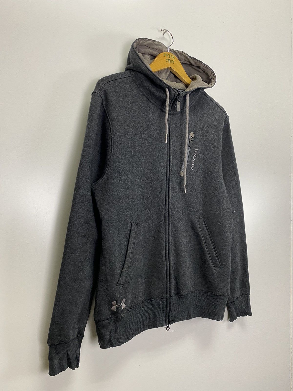 Under Armour × Vintage Under Armour big logo hoodies Size US M / EU 48-50 / 2 - 5 Thumbnail