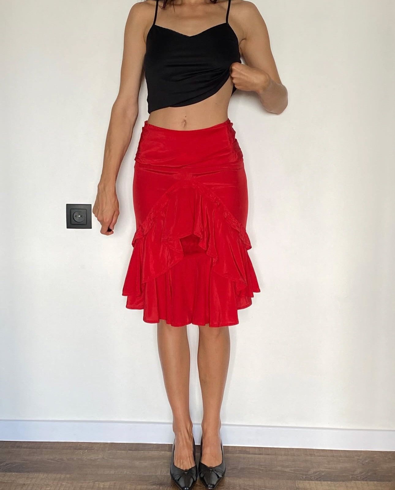 Yves Saint Laurent Yves Saint Laurent silk skirt Size 25" / US 0 / IT 36 - 2 Thumbnail