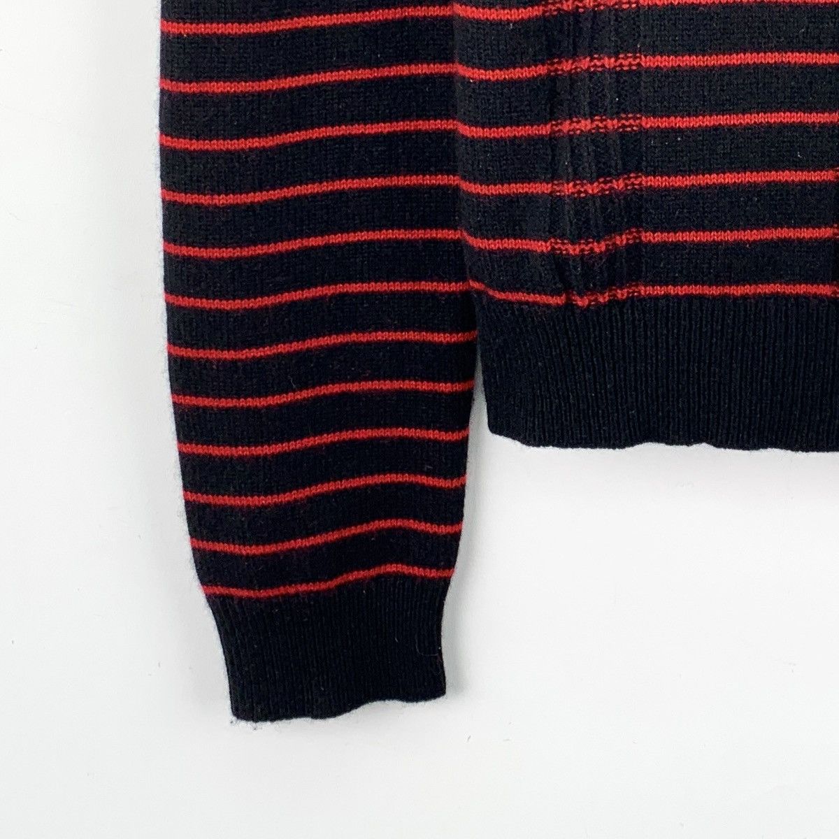 Louis Vuitton Louis Vuitton Striped Cashmere Long Sleeve Knitwear K26WX Size M / US 6-8 / IT 42-44 - 4 Thumbnail