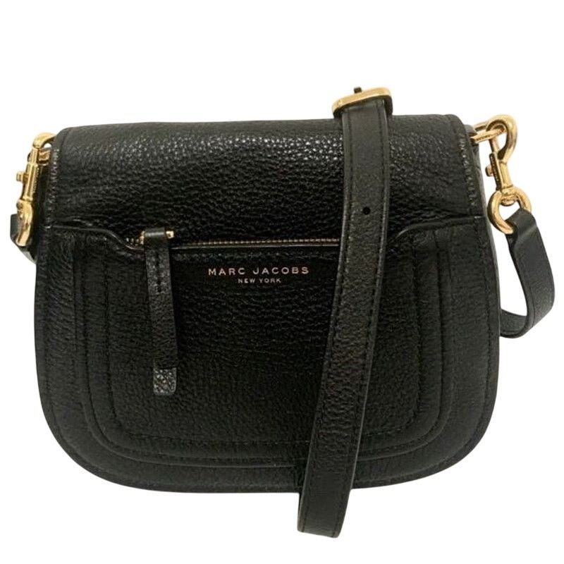 Marc Jacobs MARC JACOBS Pebbled Leather Empire City Crossbody Saddle Bag Size ONE SIZE - 2 Thumbnail
