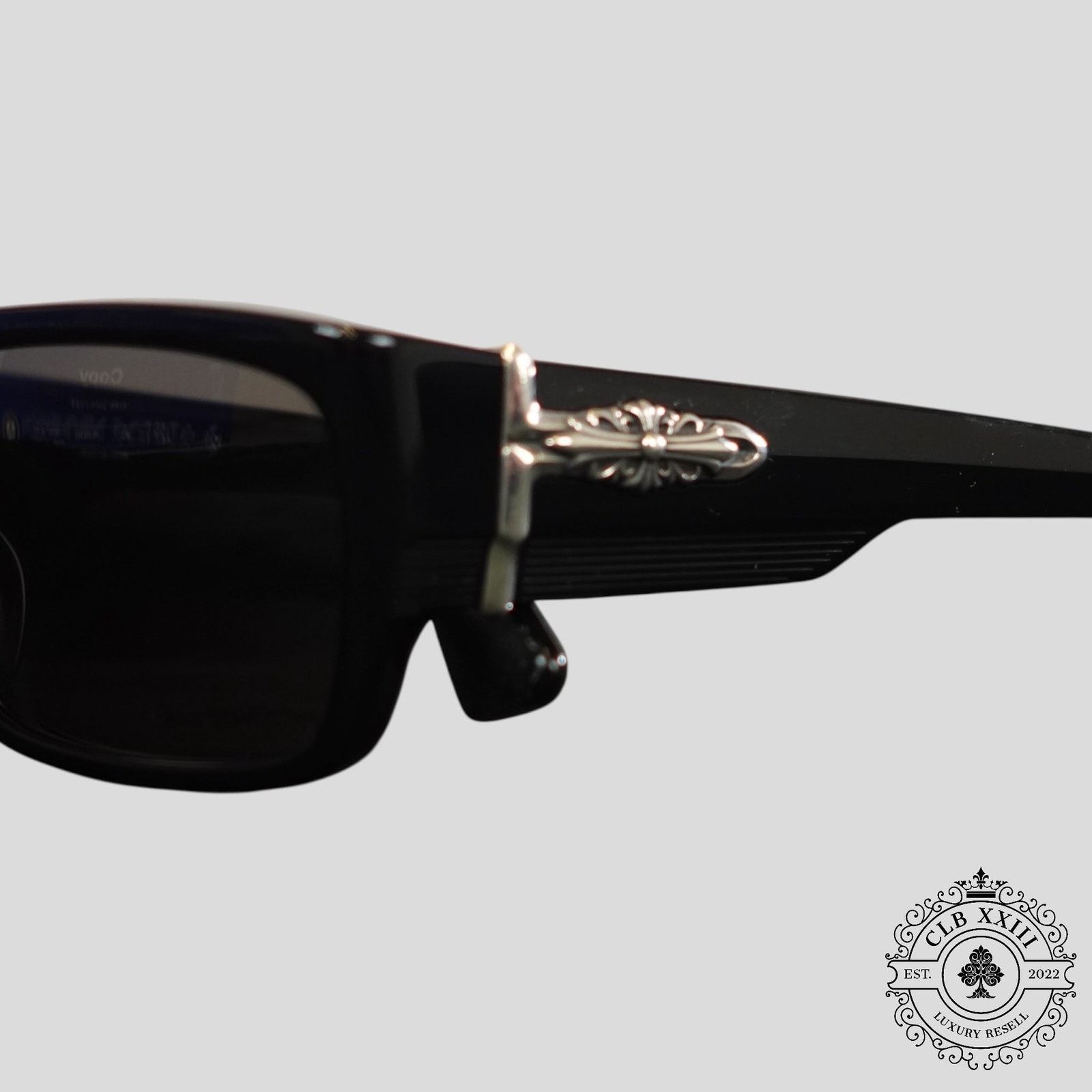 Chrome Hearts Chrome Hearts Yer Bjorn Again Sunglasses in Black Size ONE SIZE - 6 Thumbnail