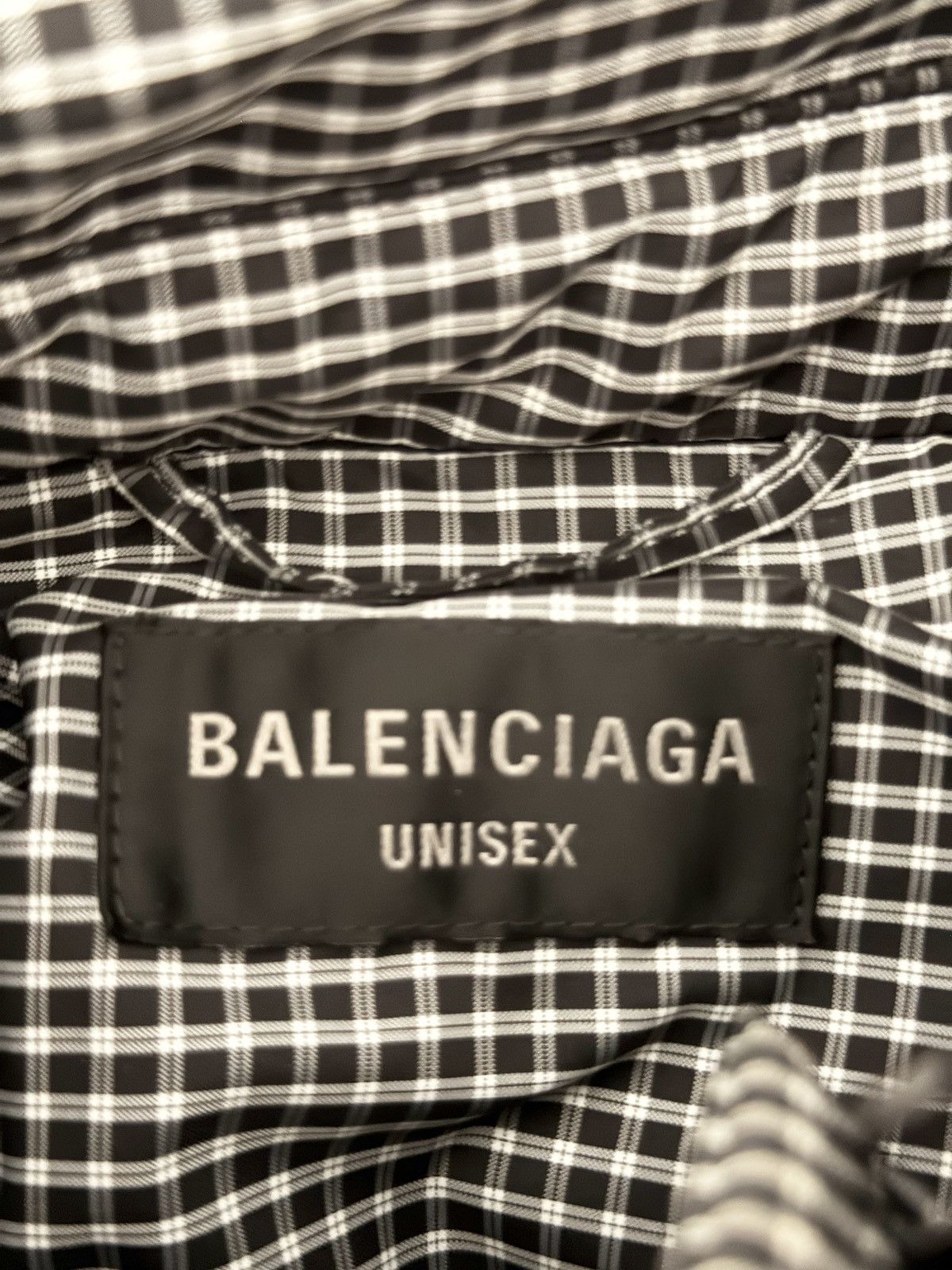 Balenciaga ARCHIVAL! Balenciaga Oversized Plaid Flannel Shirt Jacket Size US M / EU 48-50 / 2 - 7 Thumbnail