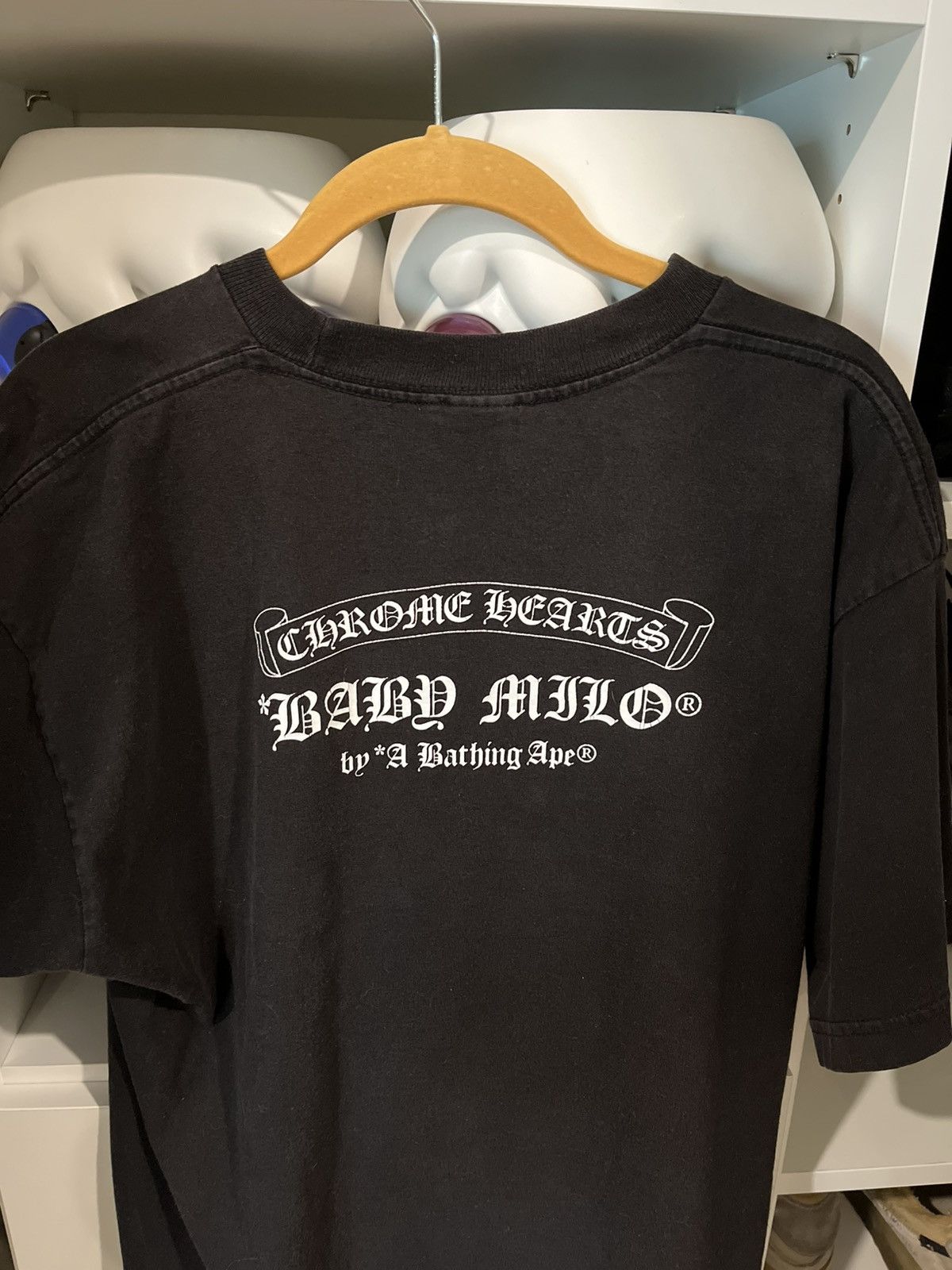 Bape × Chrome Hearts BAPE chrome hearts tee black Size US L / EU 52-54 / 3 - 2 Thumbnail