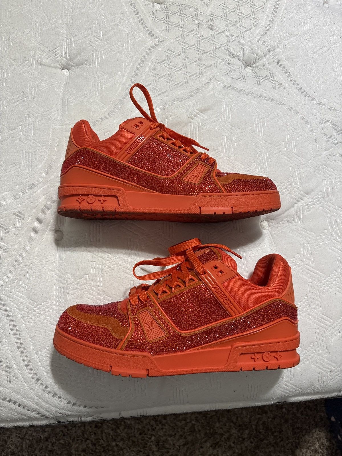 Louis Vuitton Louis Vuitton Trainer Swarovski sz 10 Size US 10 / EU 43 - 7 Thumbnail