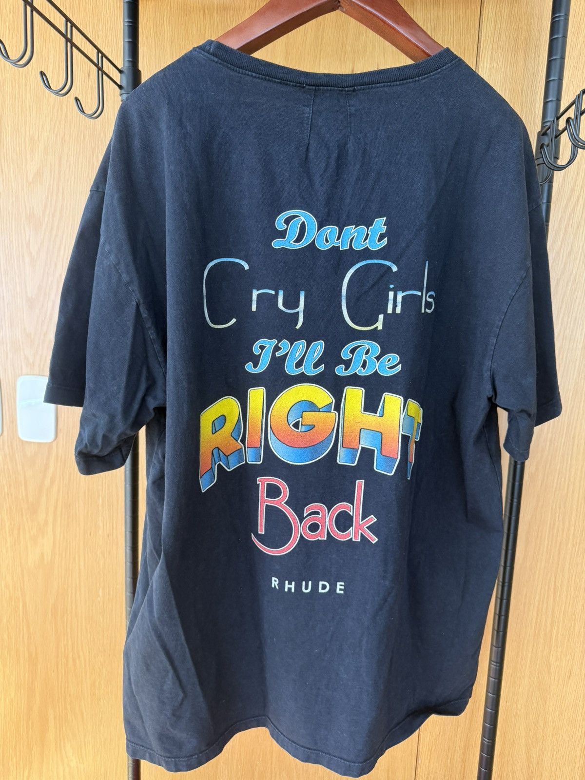 Rhude RHUDE - don’t crey texas tee - size L Size US L / EU 52-54 / 3 - 4 Thumbnail